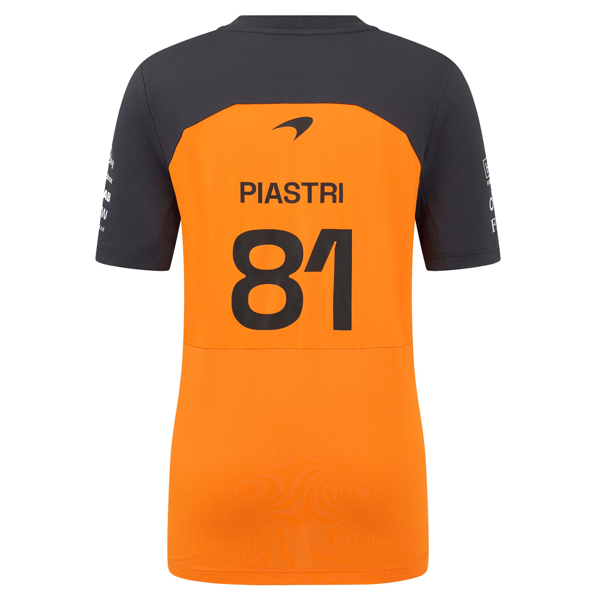 McLaren 2025 Team Oscar Piastri Driver Set Up T-Shirt - Autumn - Kids