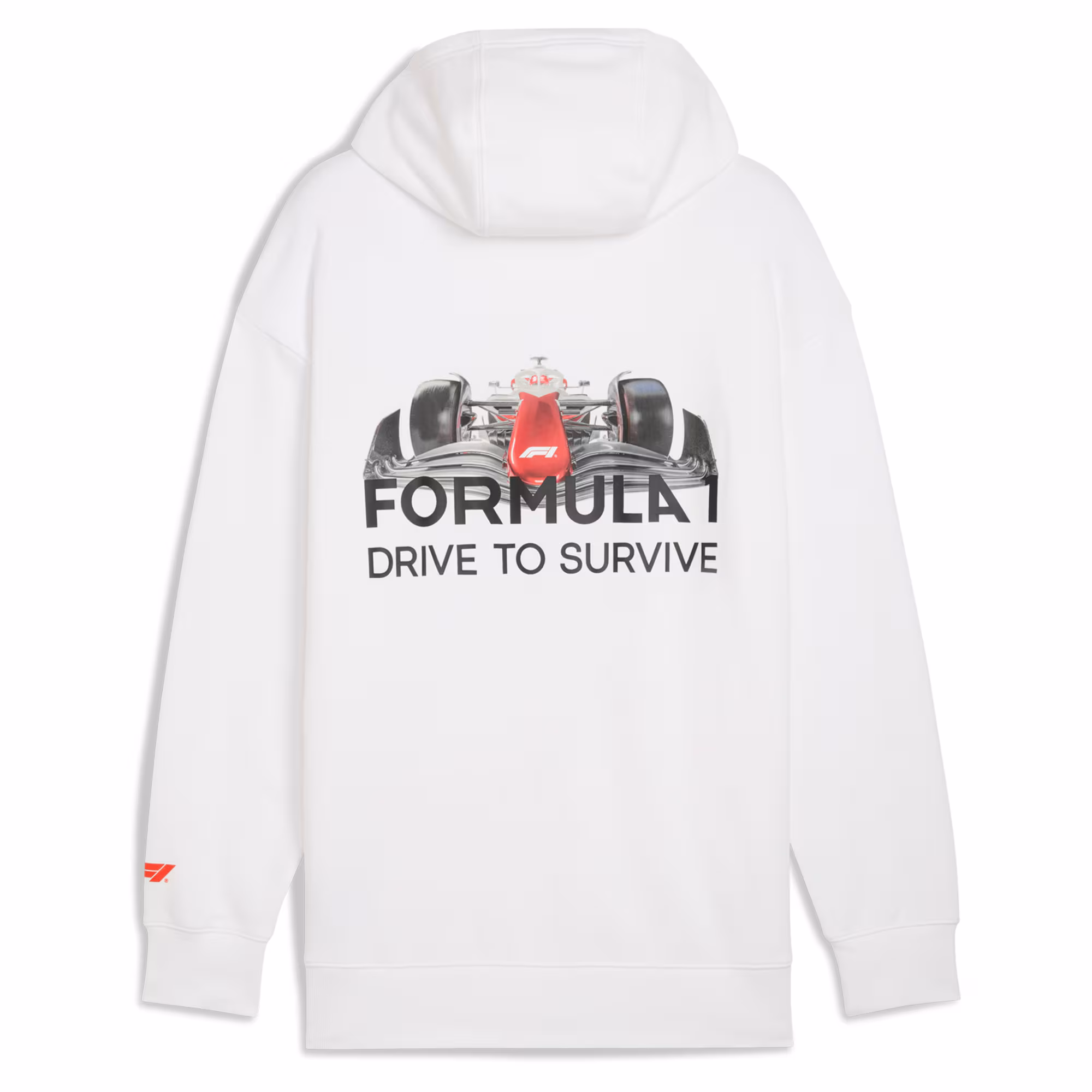 Formula 1 Drive to Survive Graphic Race Hoodie - White