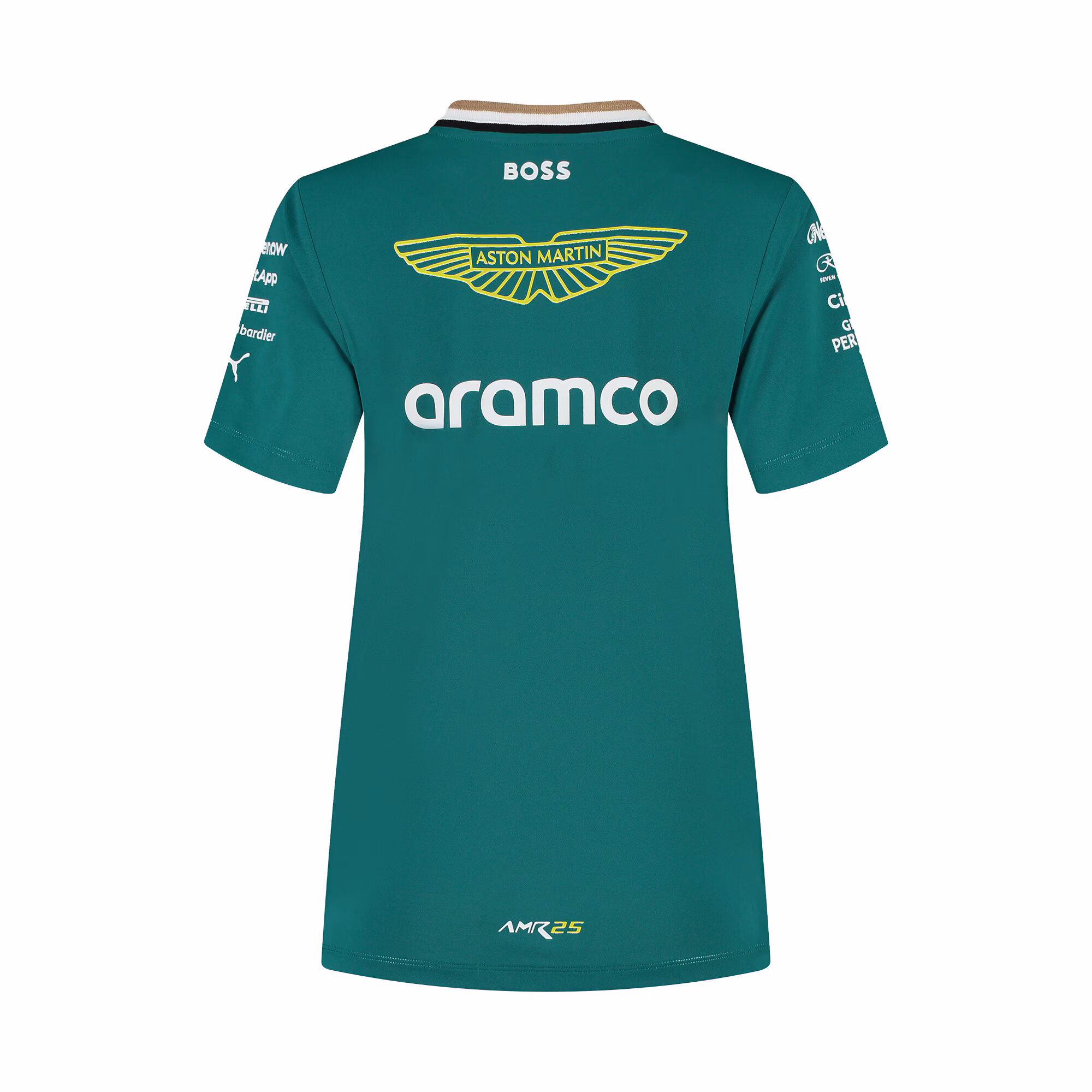 Aston Martin Aramco Cognizant F1 2025 Team T-Shirt - Womens
