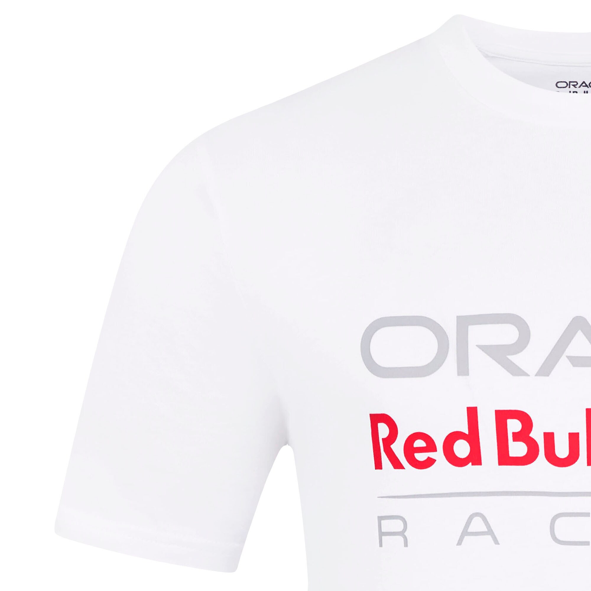 Red Bull Racing Core Logo T-Shirt - White - Unisex