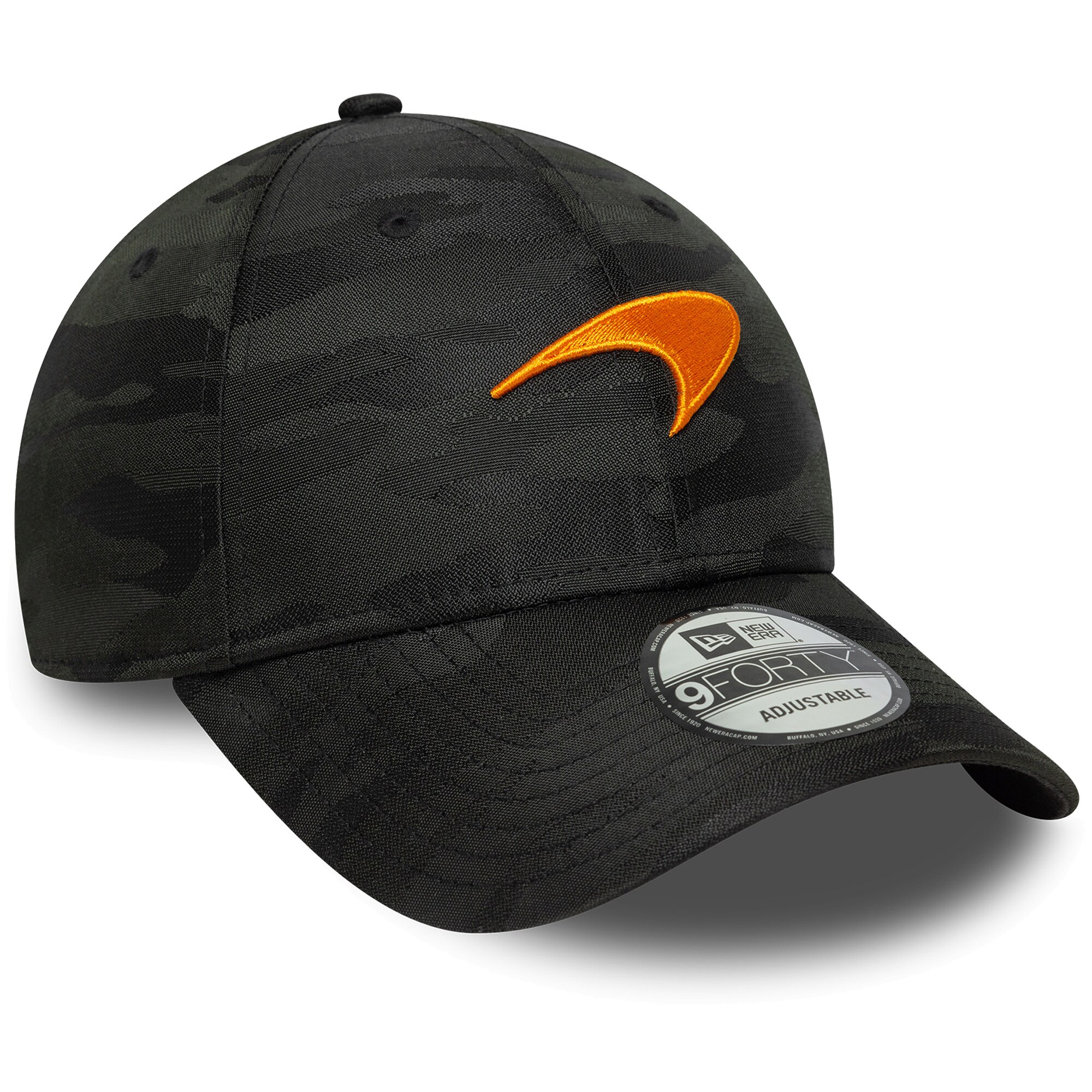 McLaren New Era 9FORTY Camo Print Cap - Black