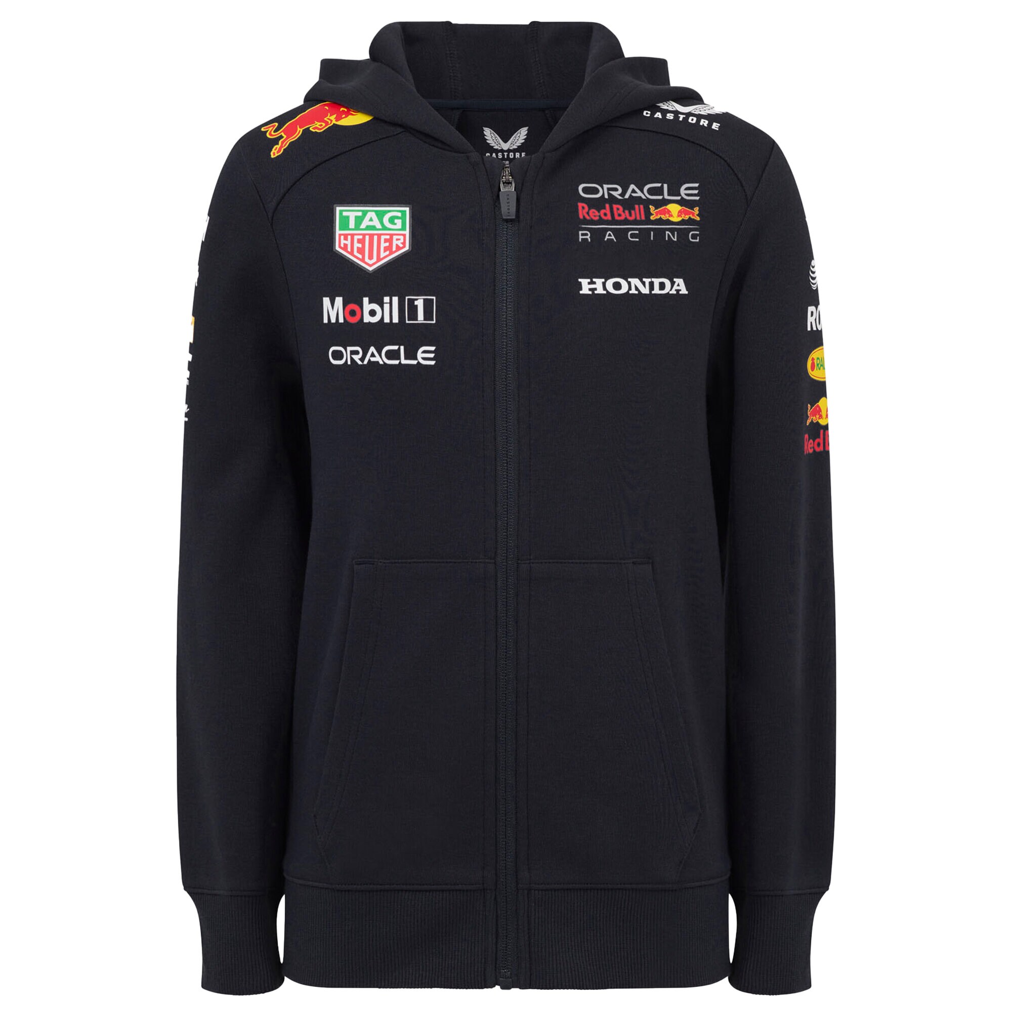 Red Bull Racing 2025 Team Full Zip Hoodie - Kids