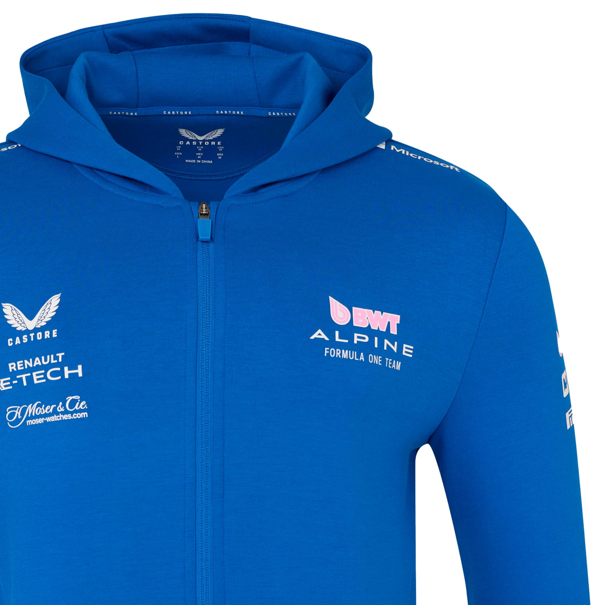 Alpine F1 Team 2025 Full Zip Hoodie