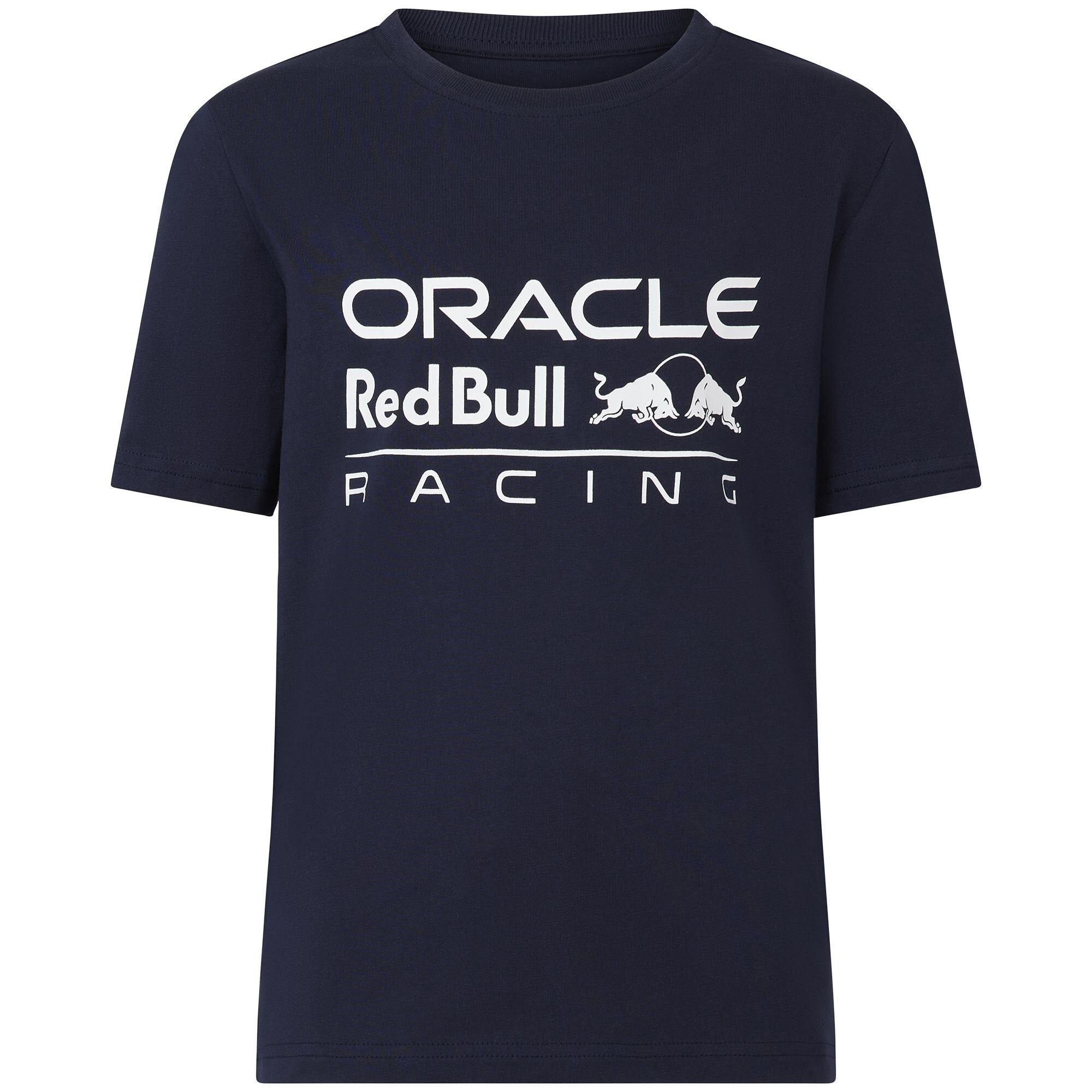 Oracle Red Bull Racing Large Logo T-Shirt - Navy - Kids