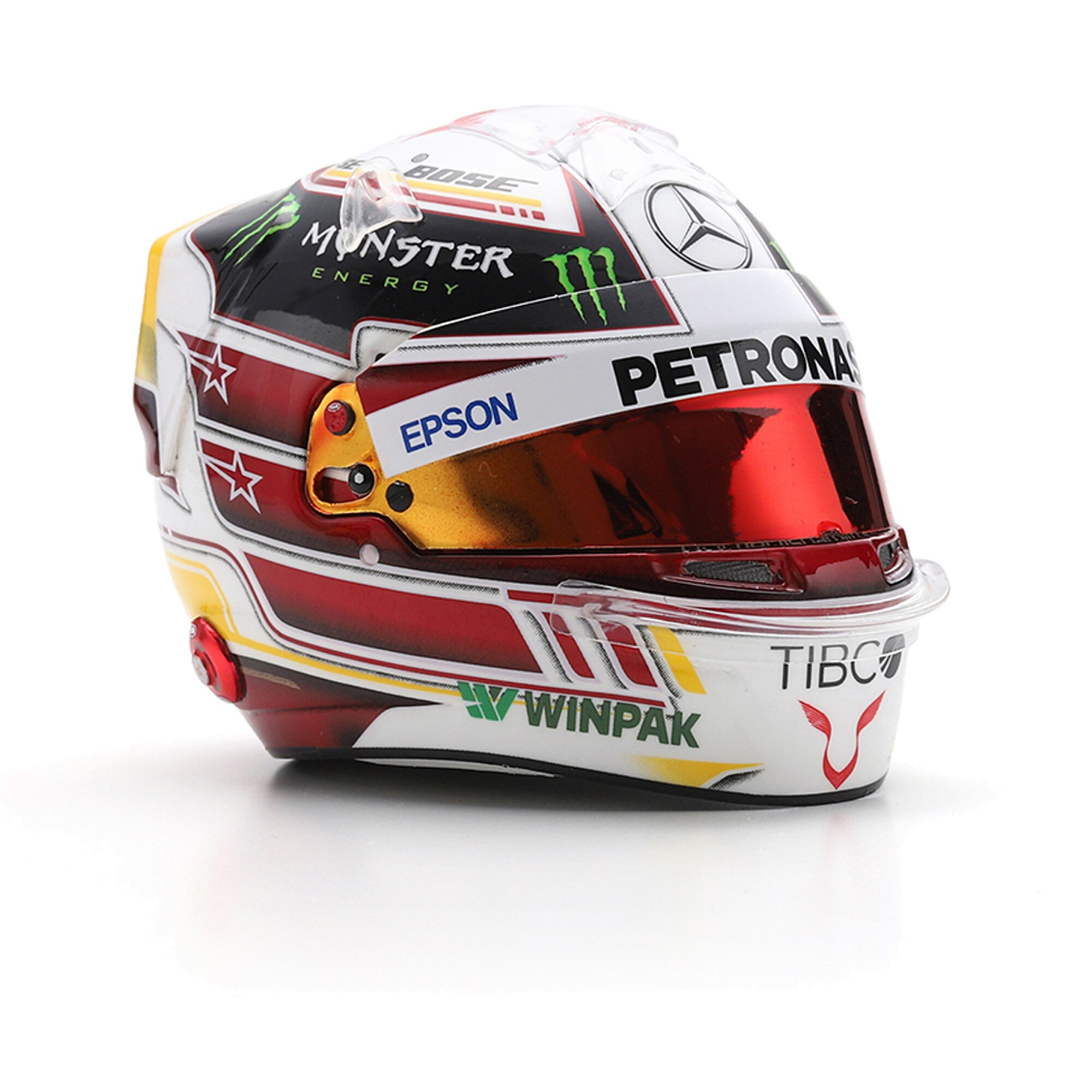Mercedes AMG Petronas Lewis Hamilton - Mexican GP 2018 World Championship Winner Spark Helmet