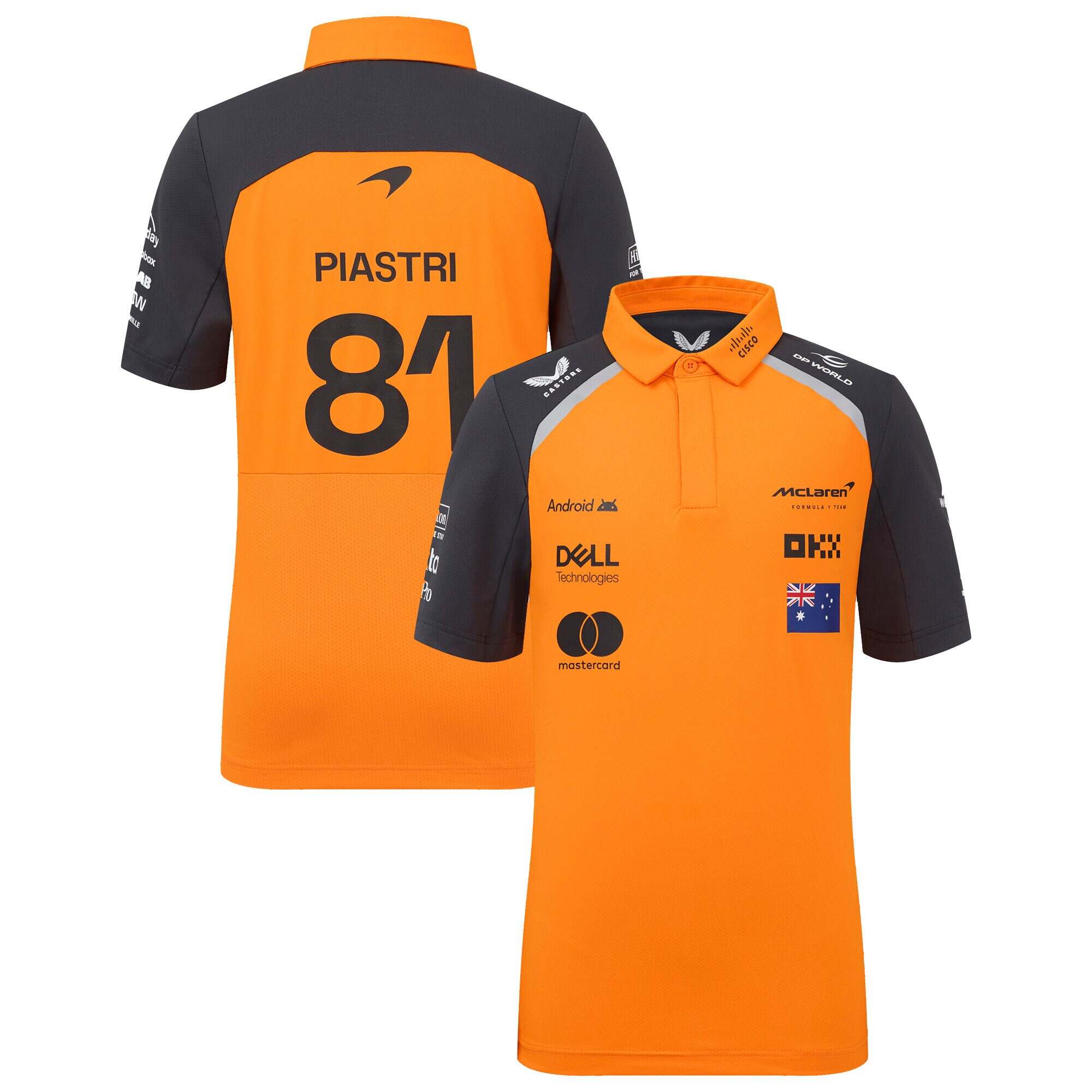 McLaren 2025 Team Oscar Piastri Driver Polo - Kids