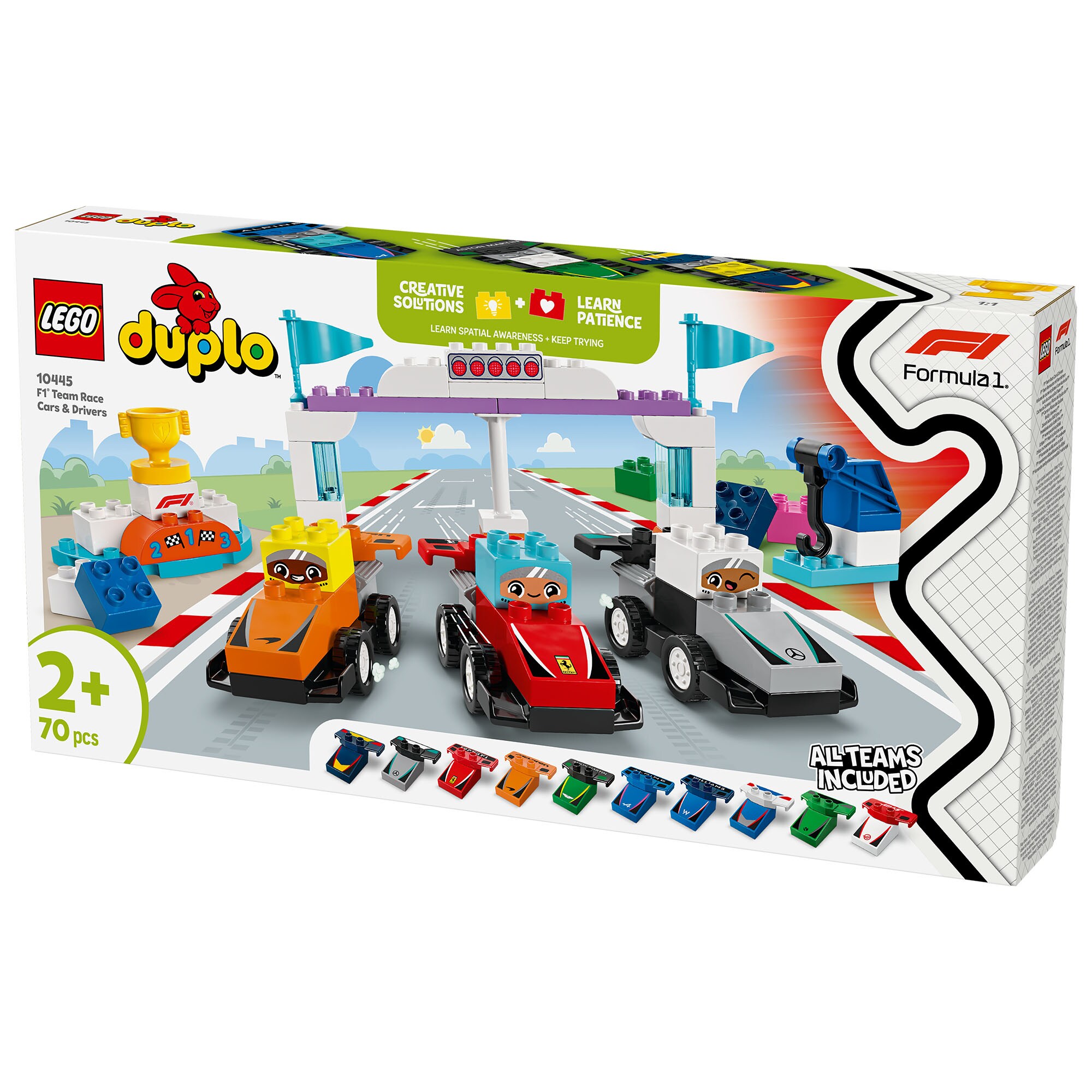 F1® LEGO® Team Race Cars & Drivers