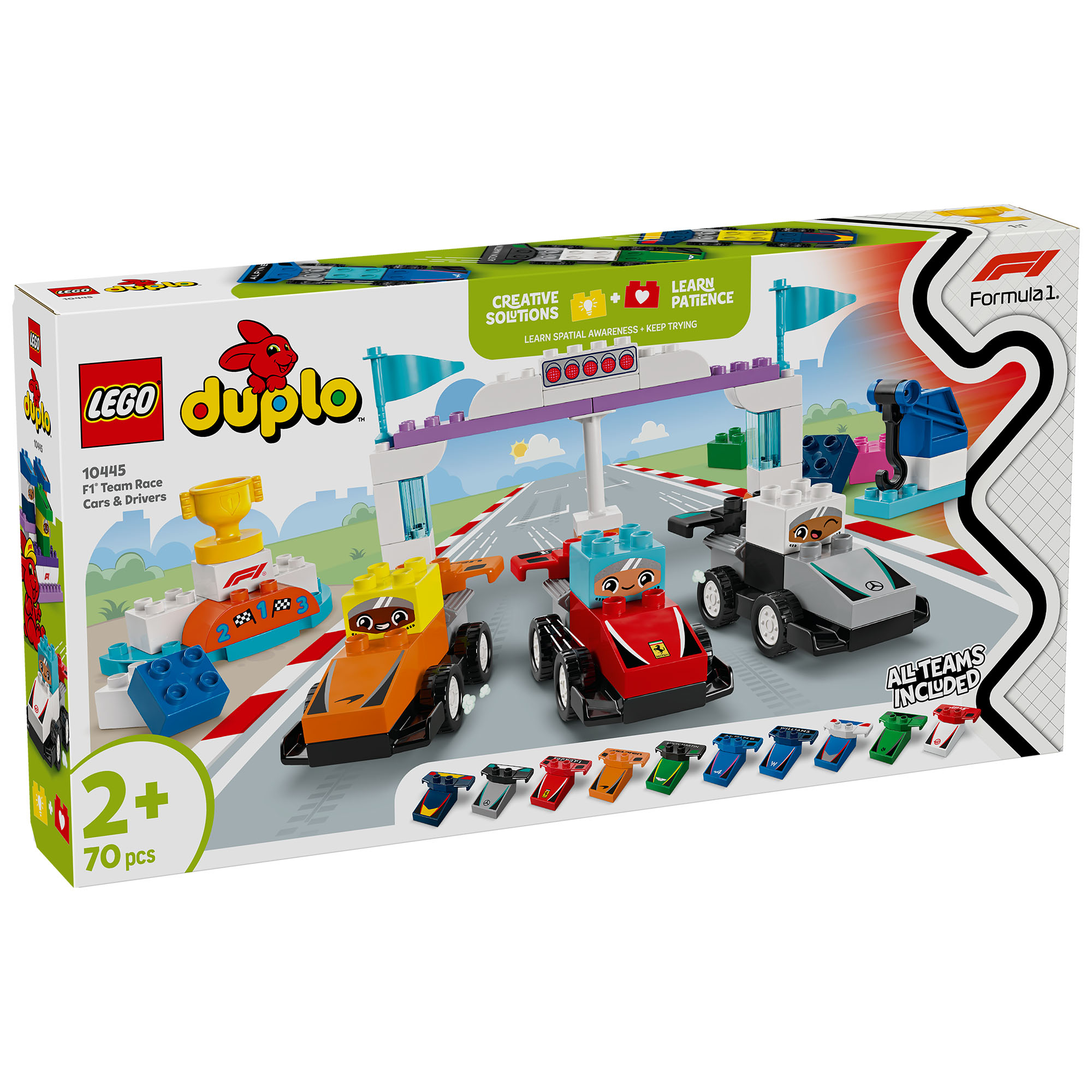 F1® LEGO® Team Race Cars & Drivers