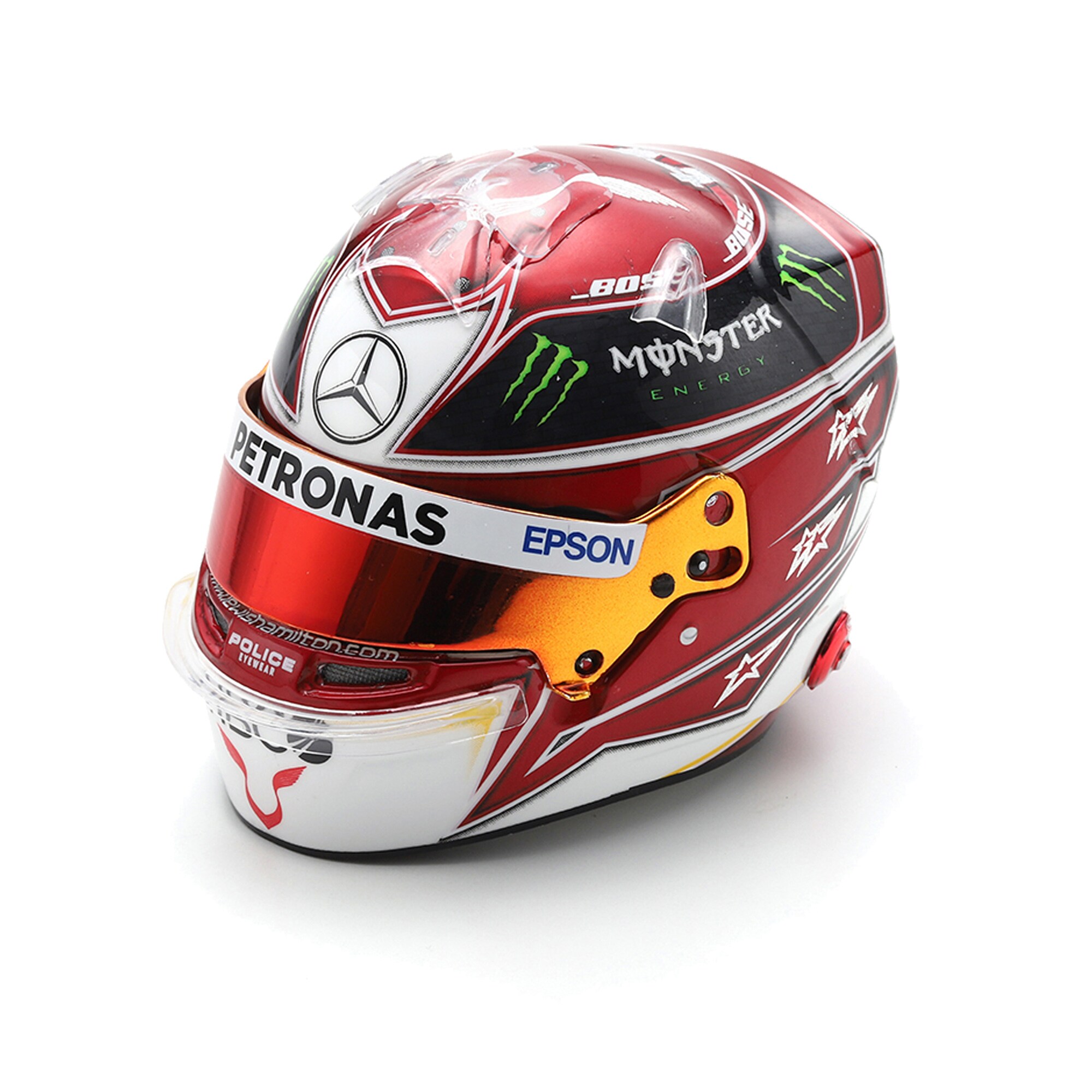Mercedes AMG Petronas Lewis Hamilton - Austin GP 2019 World Championship Winner Spark Helmet