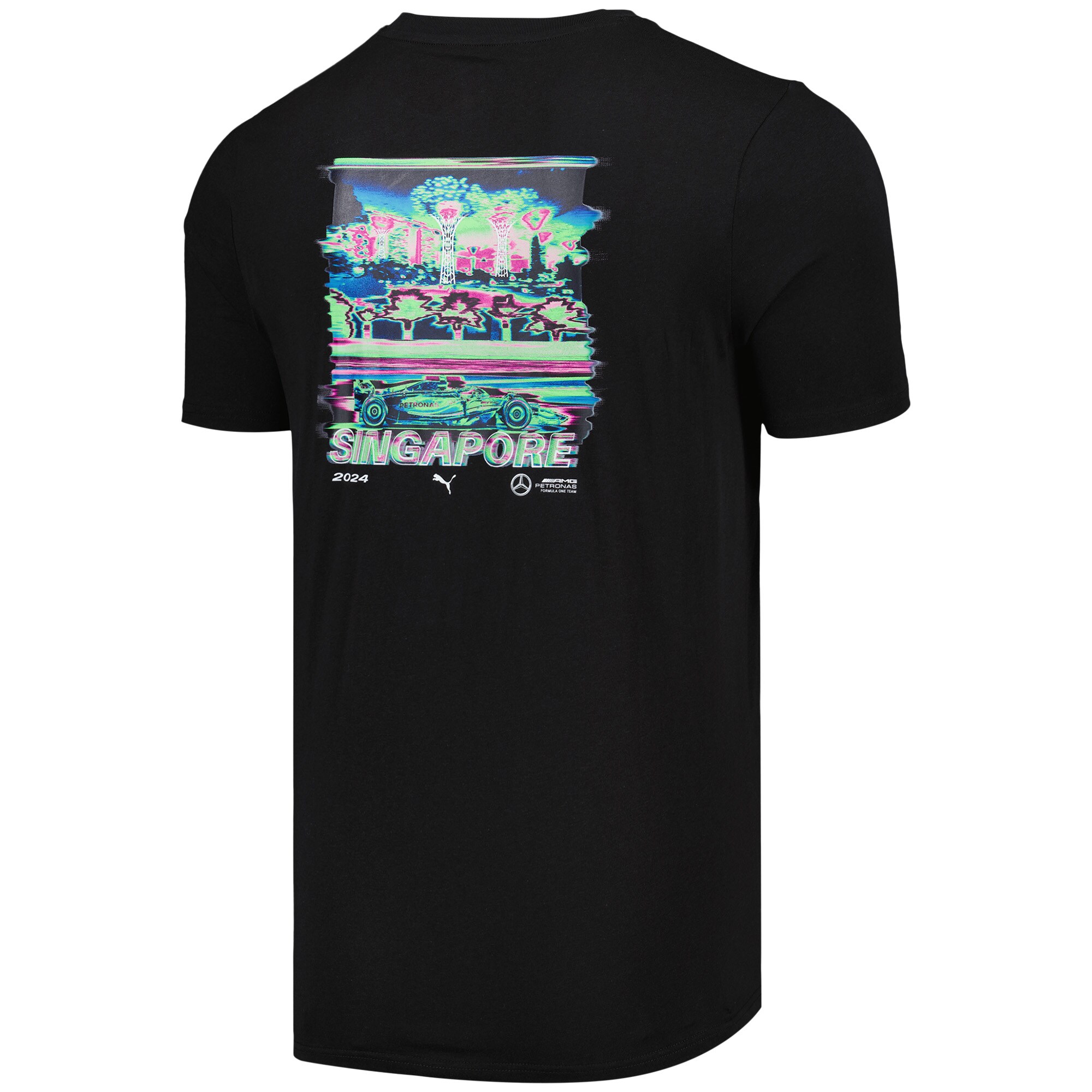 Mercedes AMG Petronas Special Edition Singapore Race T-Shirt by Puma