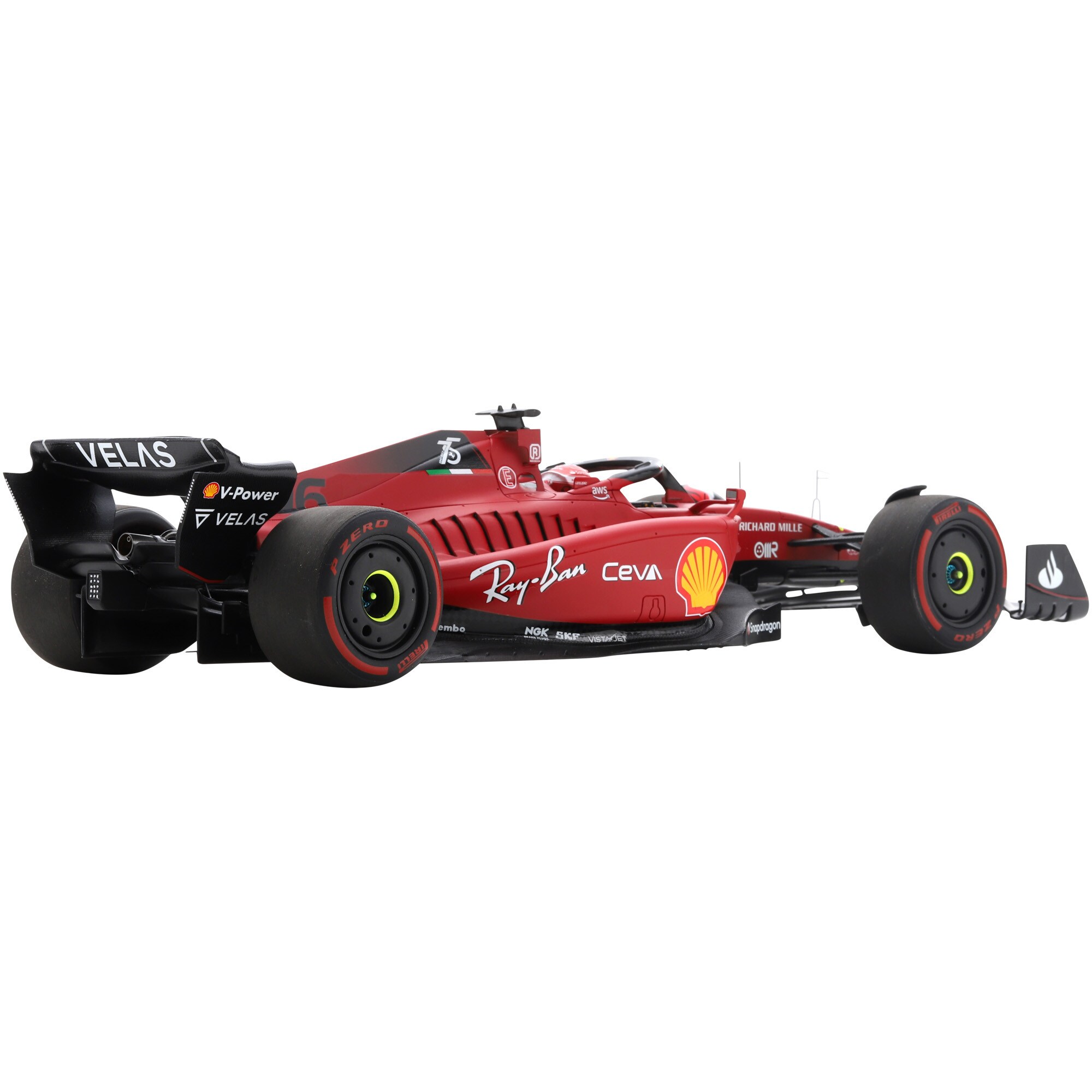 Scuderia Ferrari SF75 No.16 Winners Bahrain GP Charles LeClerc 1:18 LookSmart Model