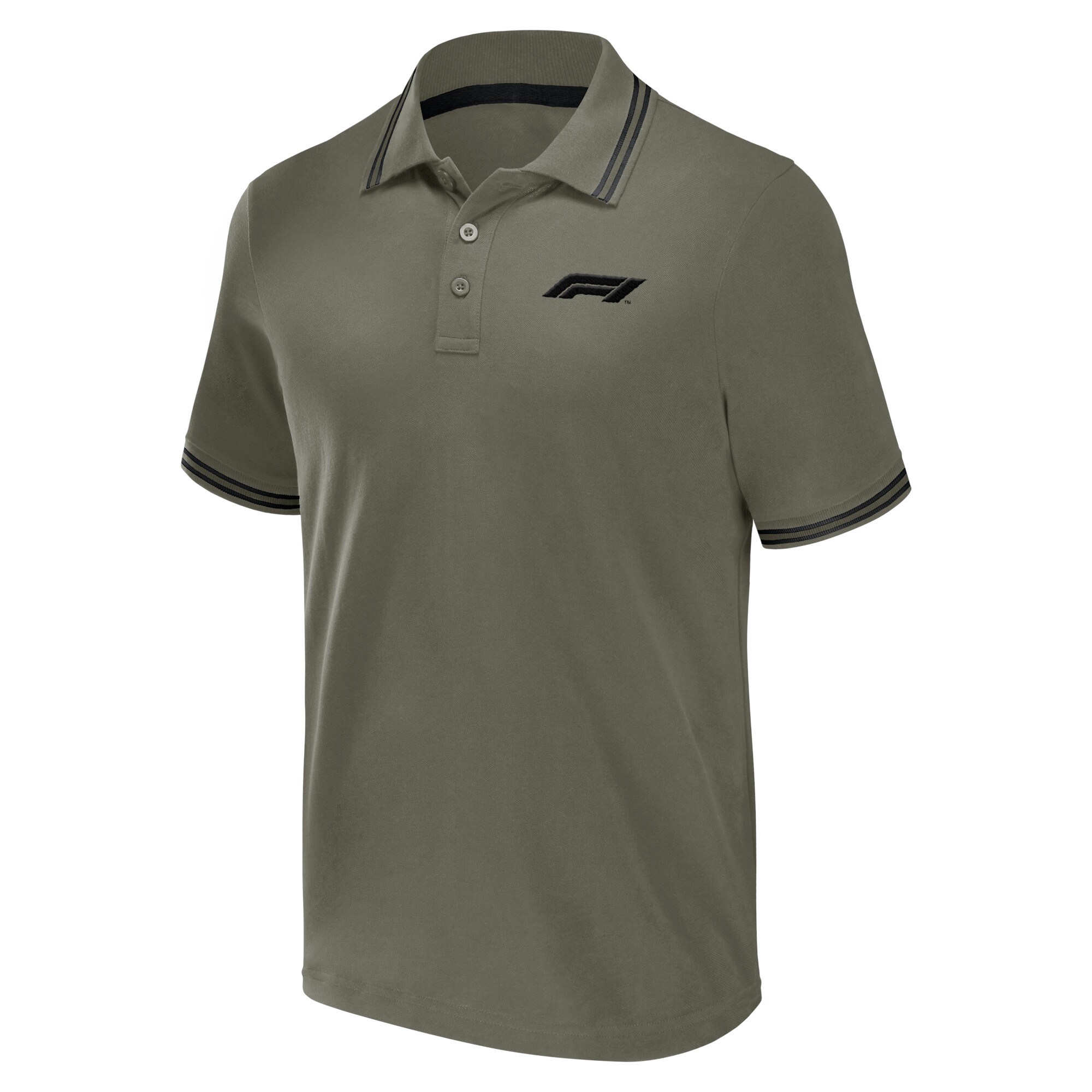 Formula 1 Fundamentals Tipped Polo - Green