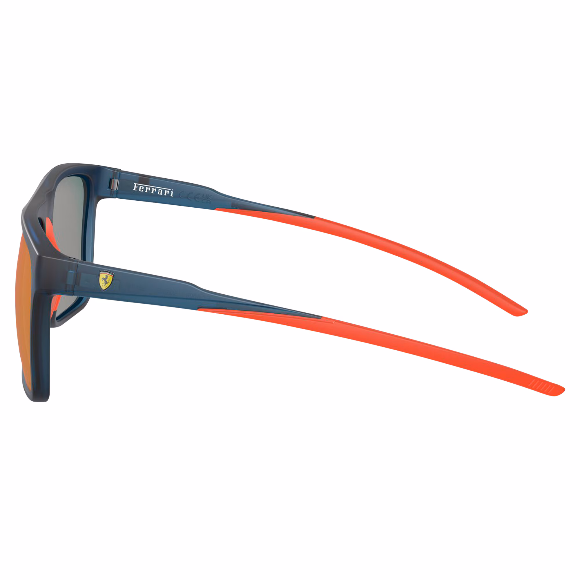 Scuderia Ferrari Aerodynamic Sunglasses - Matt Black with Red