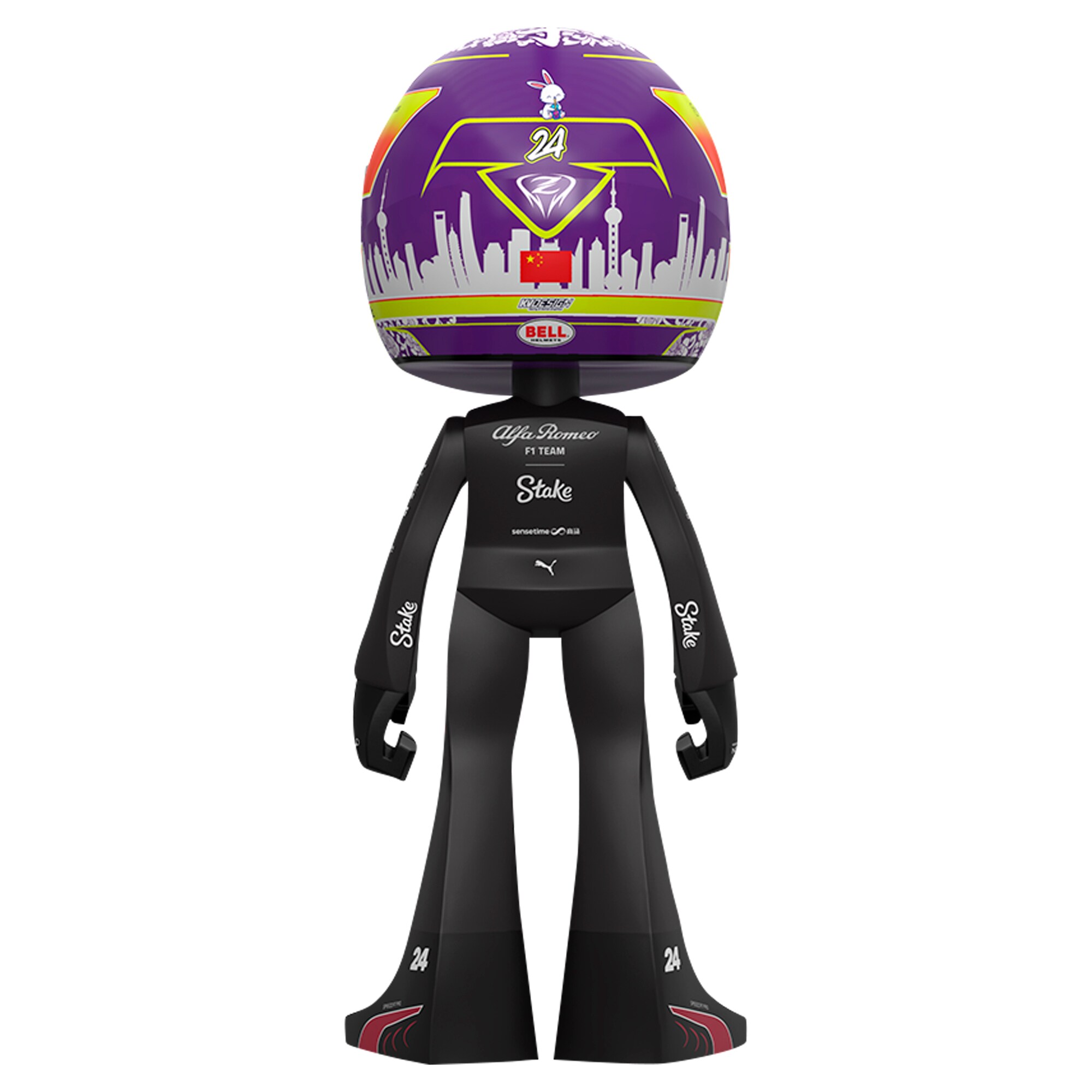 Alfa Romeo Sauber F1 Mighty Jaxx 2023 Zhou Guanyu Collectable Figurine