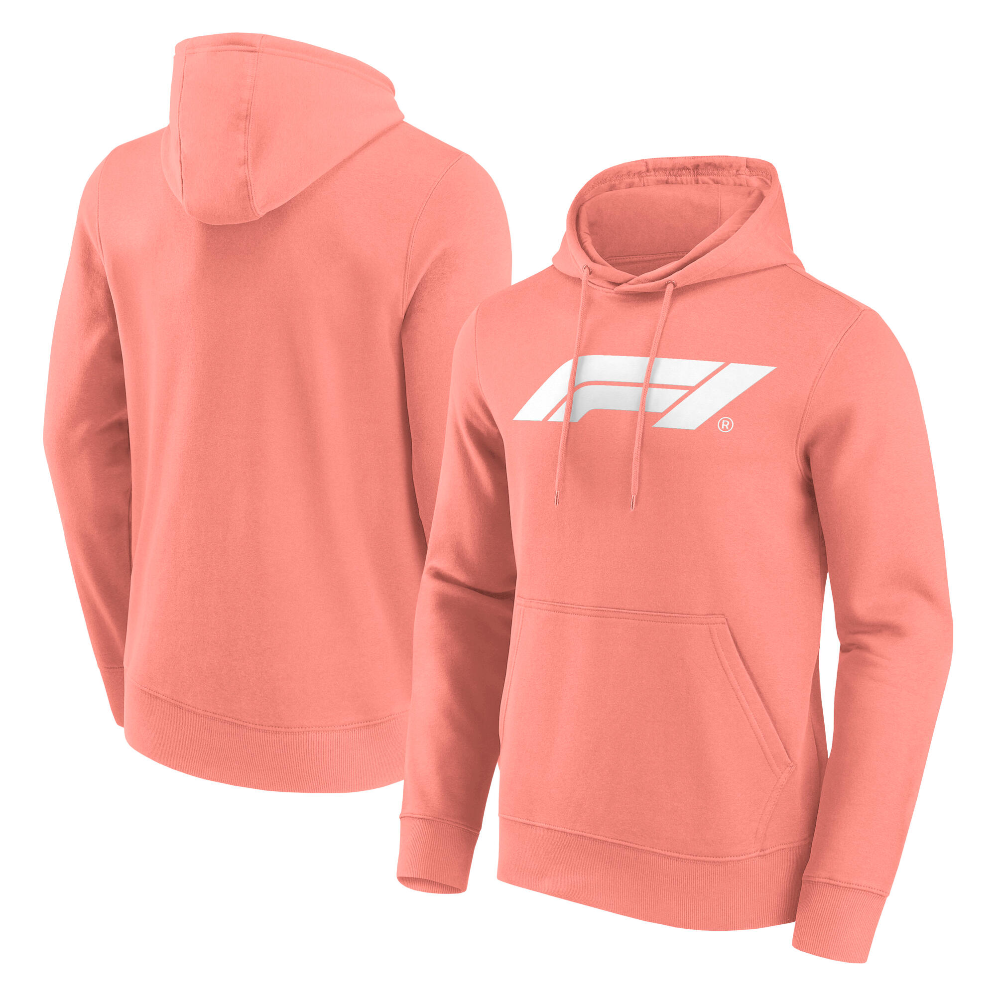 Formula 1 Mono Logo Graphic Hoodie - Coral Haze