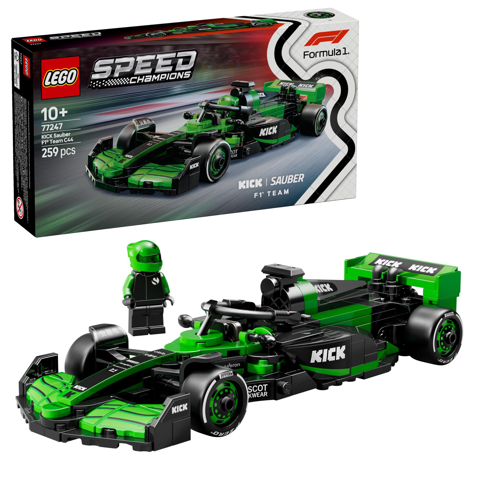 KICK Sauber F1® Team LEGO® C44 Race Car
