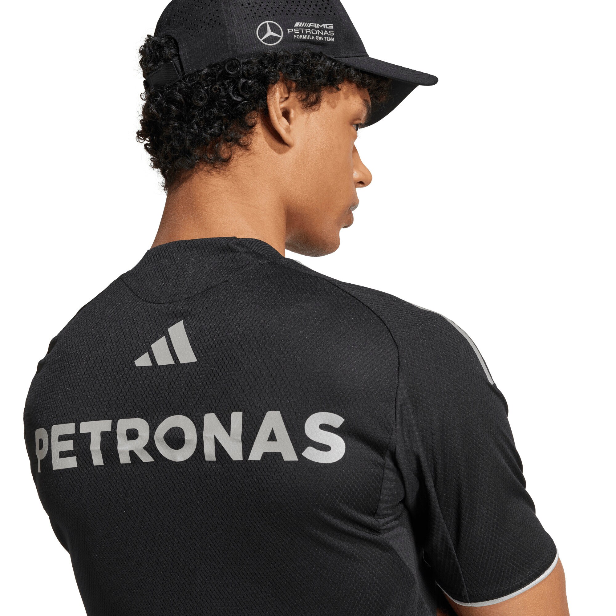 Mercedes AMG Petronas adidas F1 Team Mechanics Jersey - Black