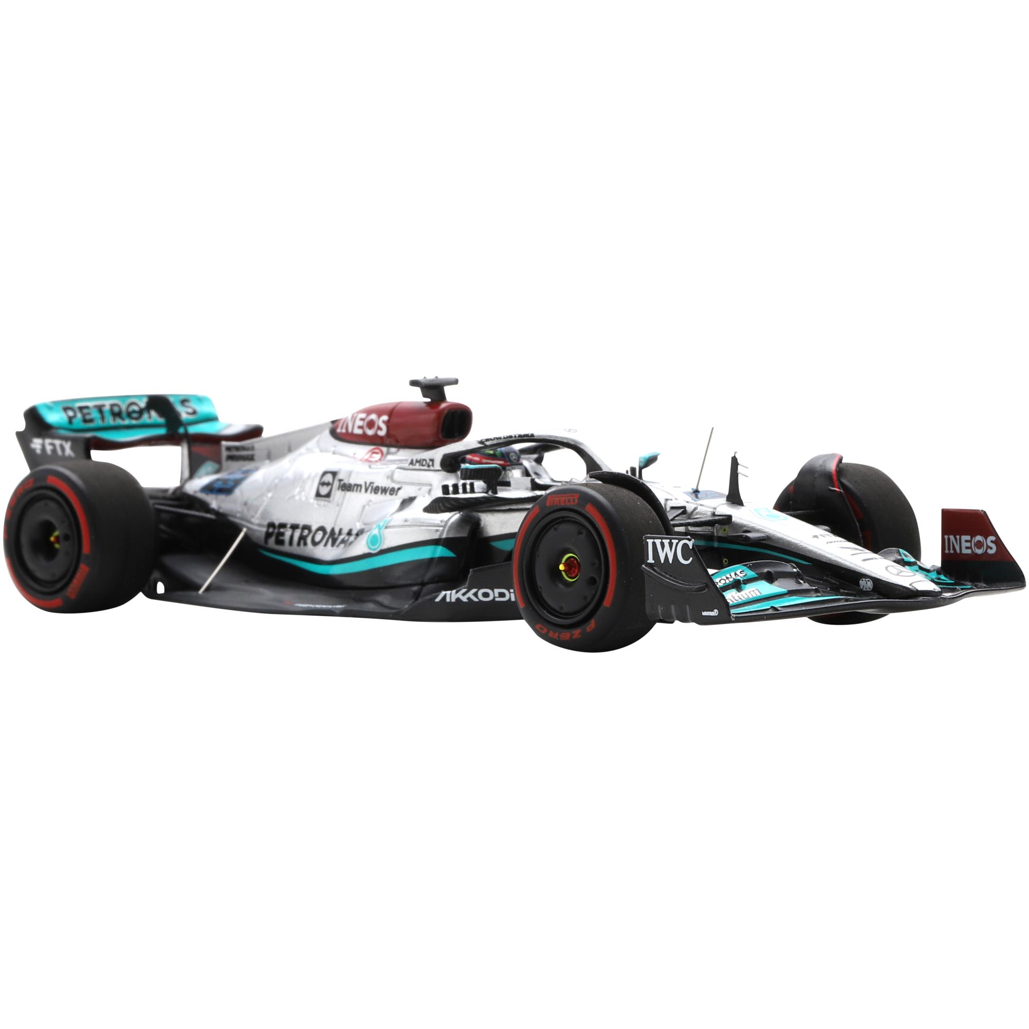 Mercedes AMG Petronas F1 No.63 W13 E Performance 4th Place Bahrain GP - George Russell 1:43 Model