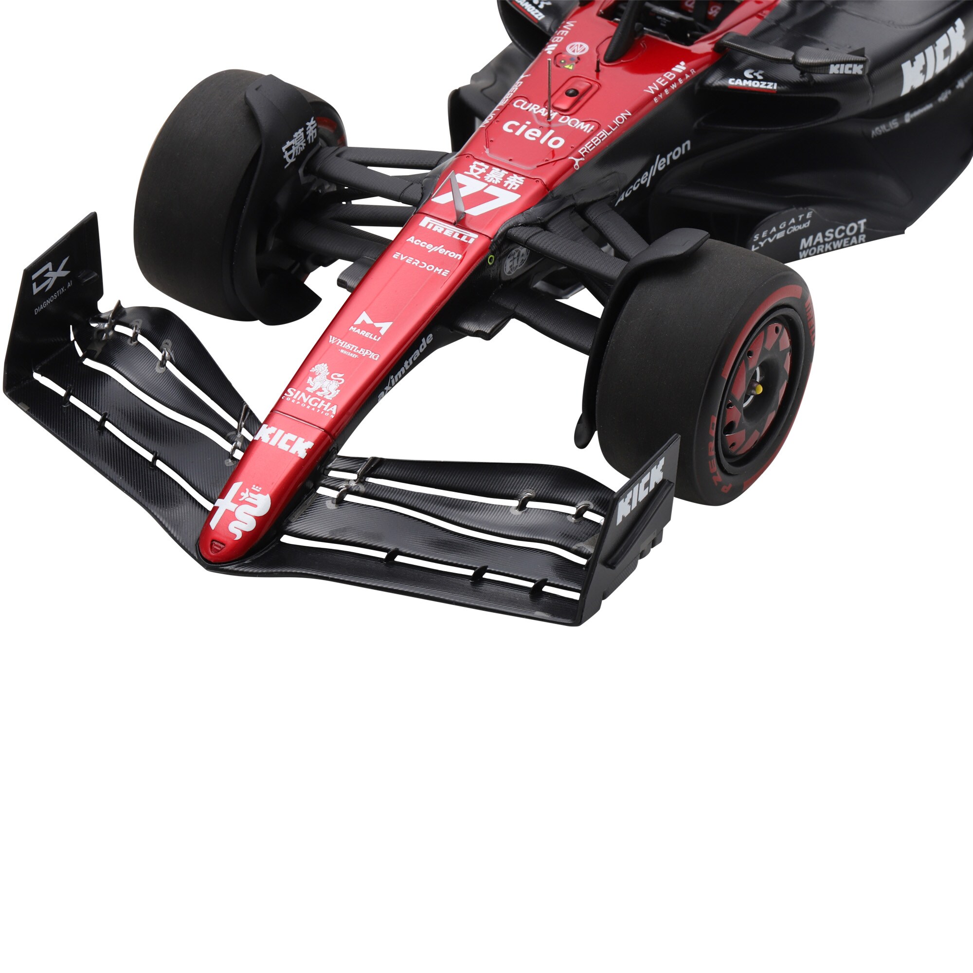 Alfa Romeo Sauber F1 Team Stake C43 No.77 - Valtteri Bottas 1:18 Model