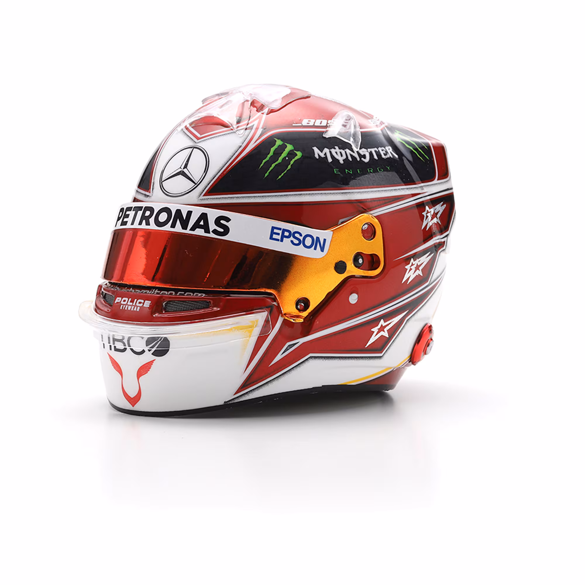 Mercedes AMG Petronas Lewis Hamilton - Austin GP 2019 World Championship Winner Spark Helmet