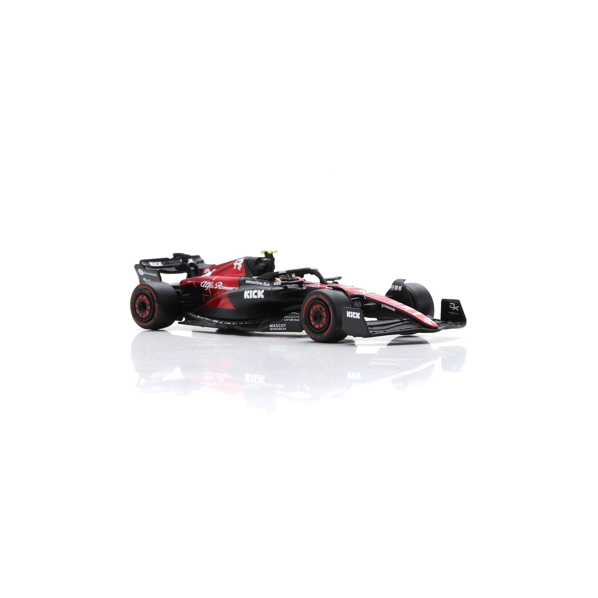 Alfa Romeo Sauber F1 Team Stake C43 No.24 2023 Zhou Guanyu 1:64 Sparks Model