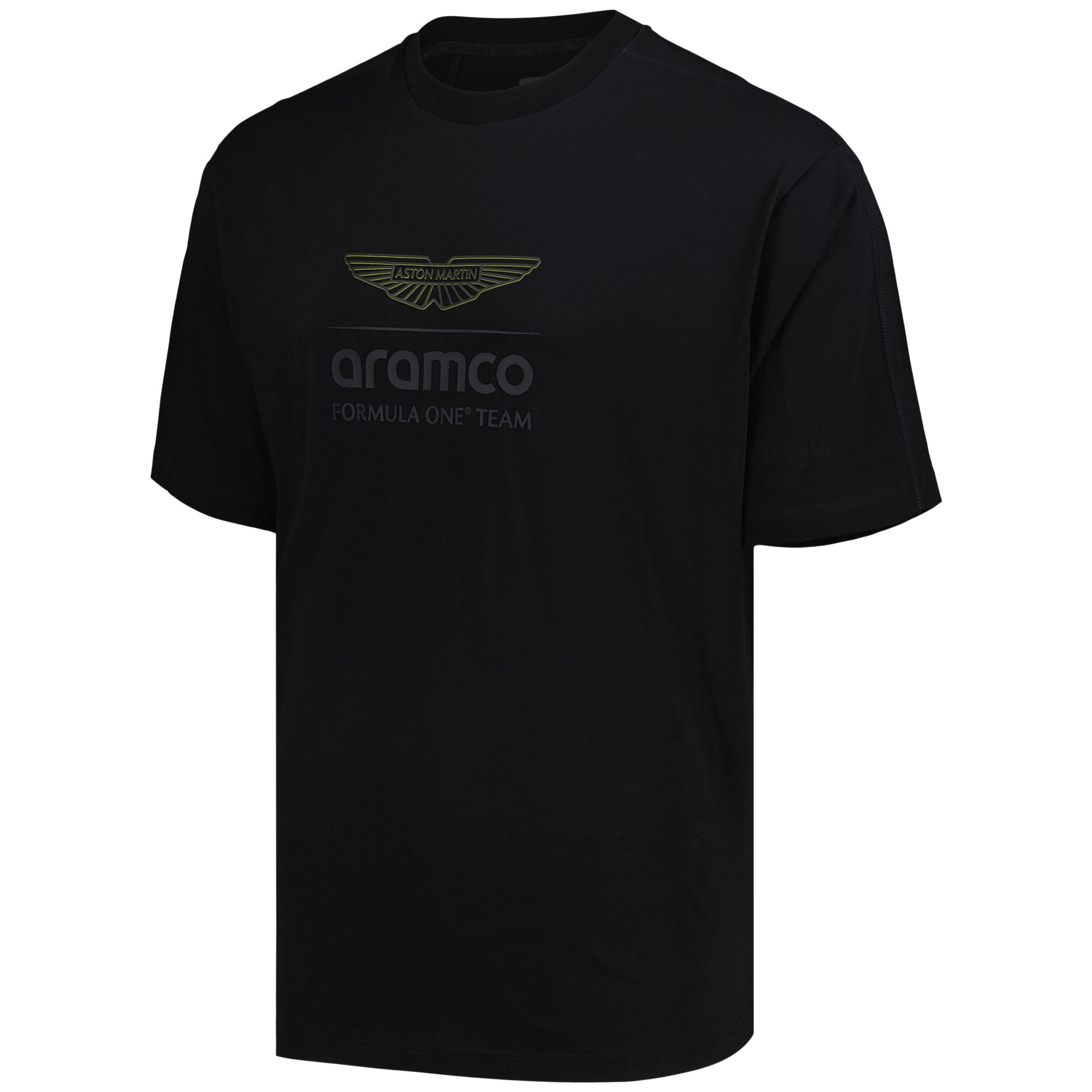 Aston Martin Aramco F1 Logo Stealth T-Shirt