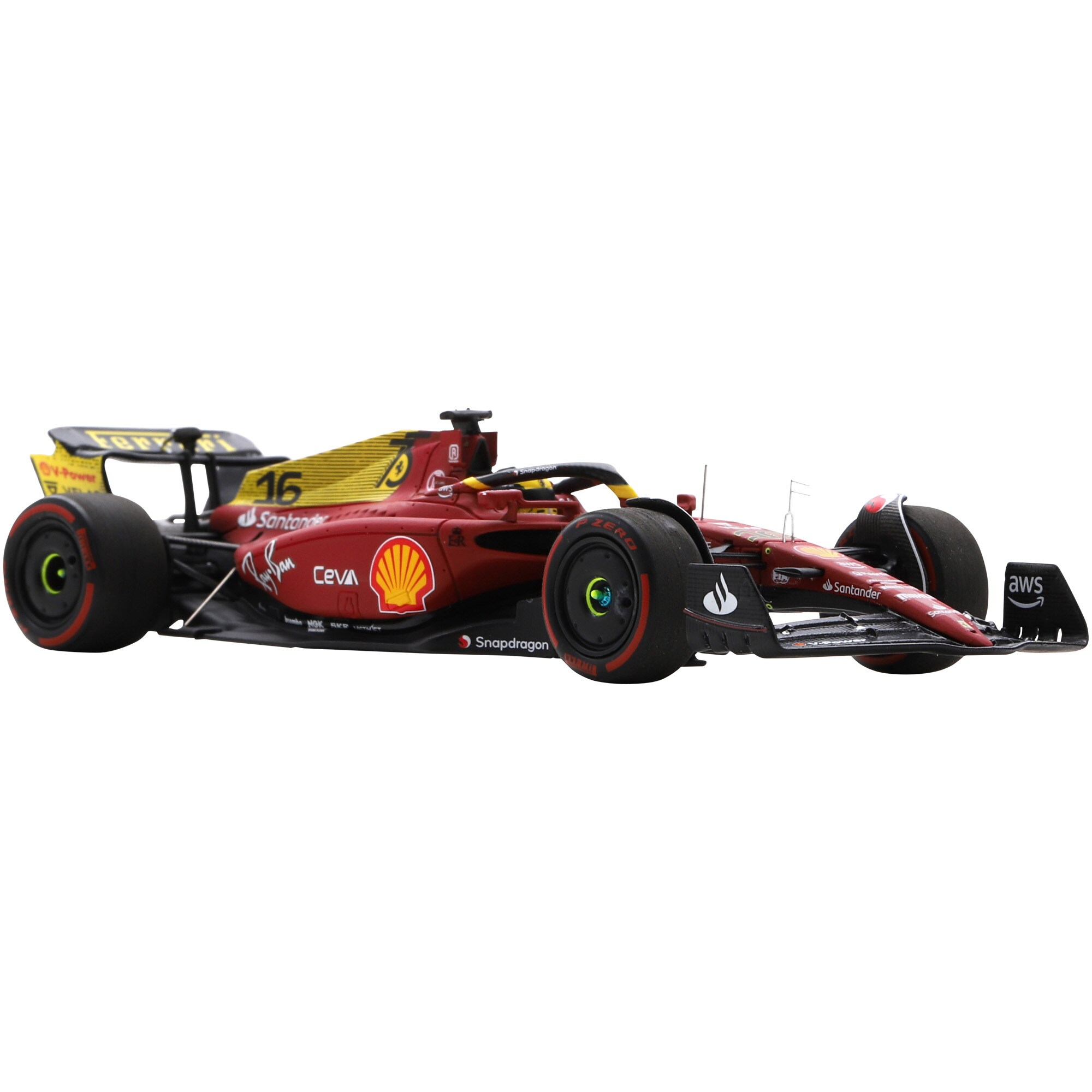 Scuderia Ferrari F1-75 - No.16 Italian GP Charles LeClerc 1:43 LookSmart Model