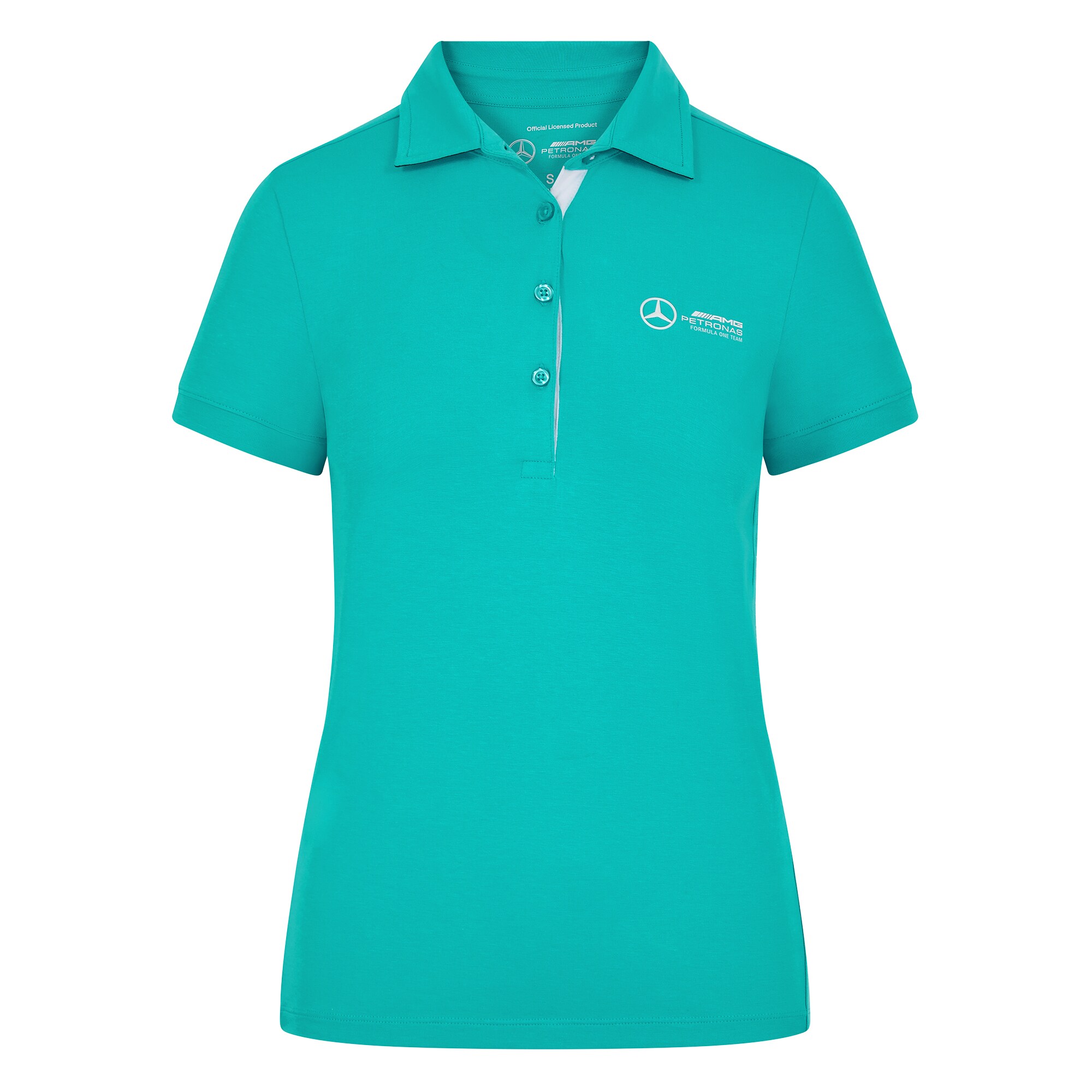 Mercedes AMG Petronas F1 Polo - Teal - Womens