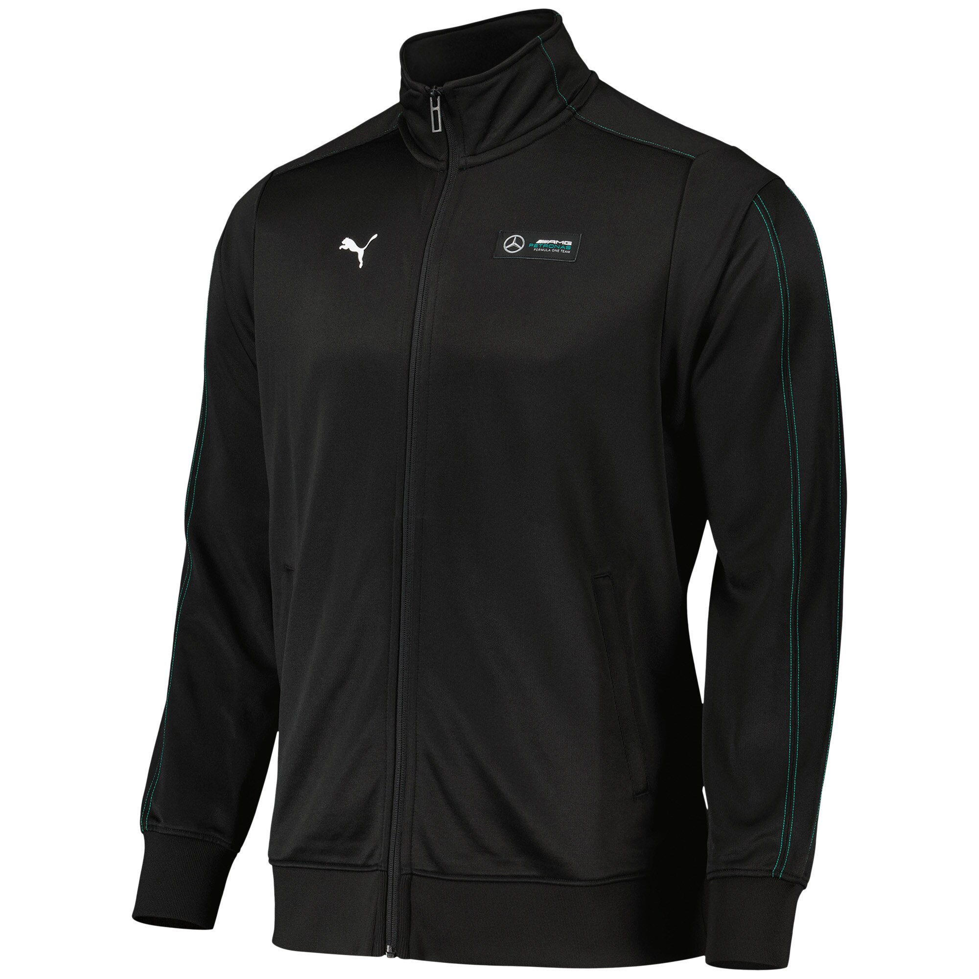 Mercedes AMG Petronas MT7 Track Jacket by Puma - Black