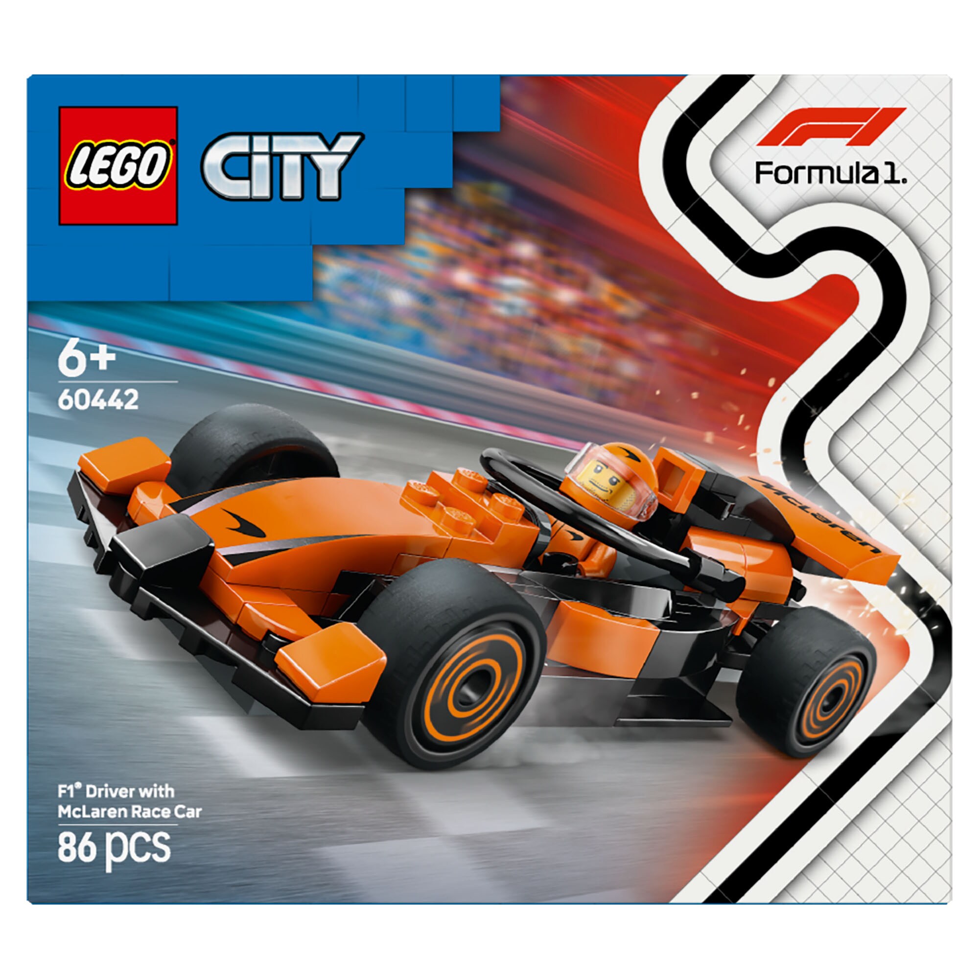 F1® LEGO® Driver with McLaren Race Car