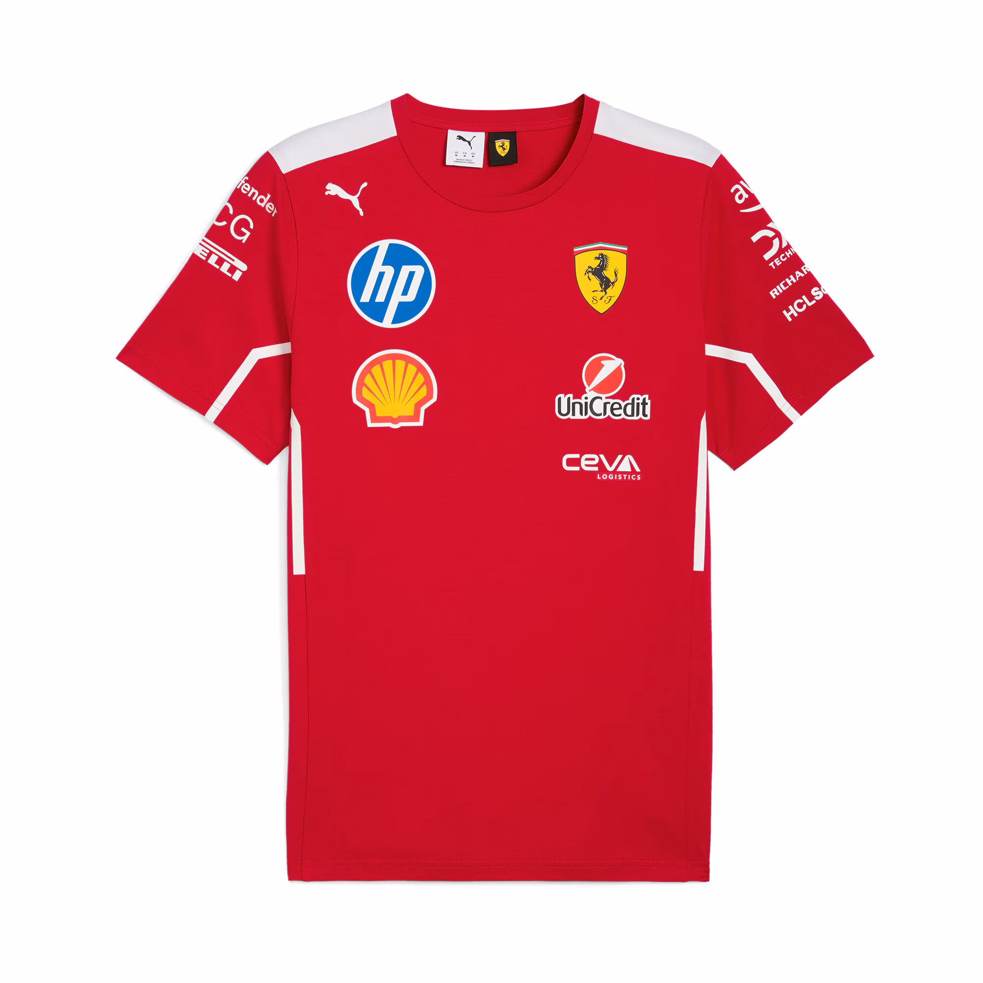 Scuderia Ferrari 2025 Team T-Shirt - Womens