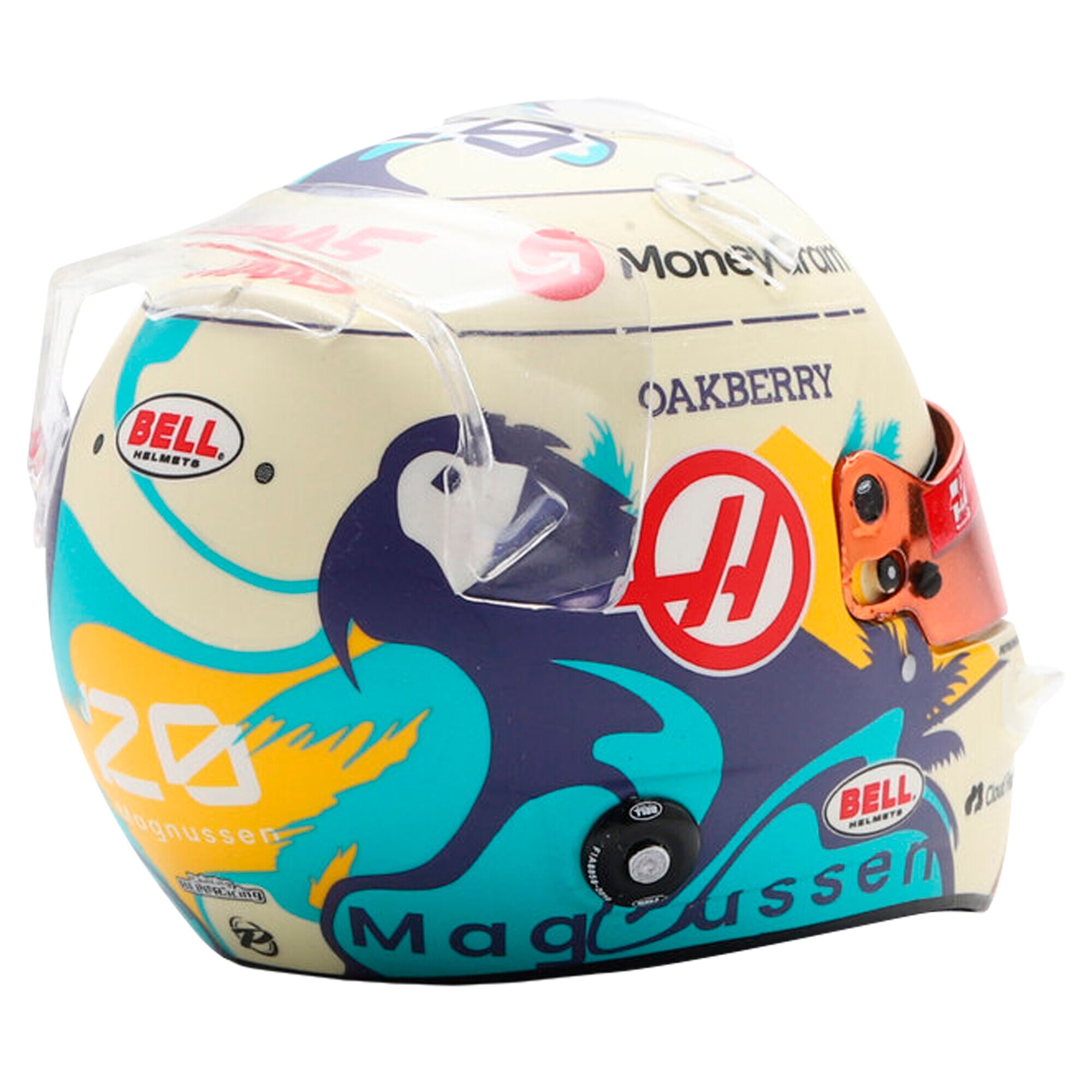 Haas F1 Team Kevin Magnussen 2024 1:5 Spark Model Helmet