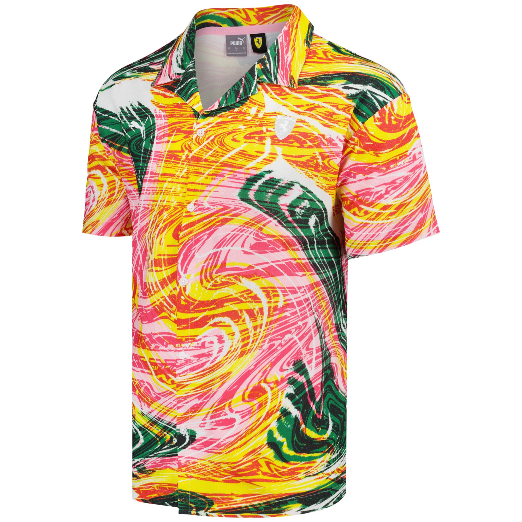 Scuderia Ferrari Race Crew All Over Print Shirt by Puma