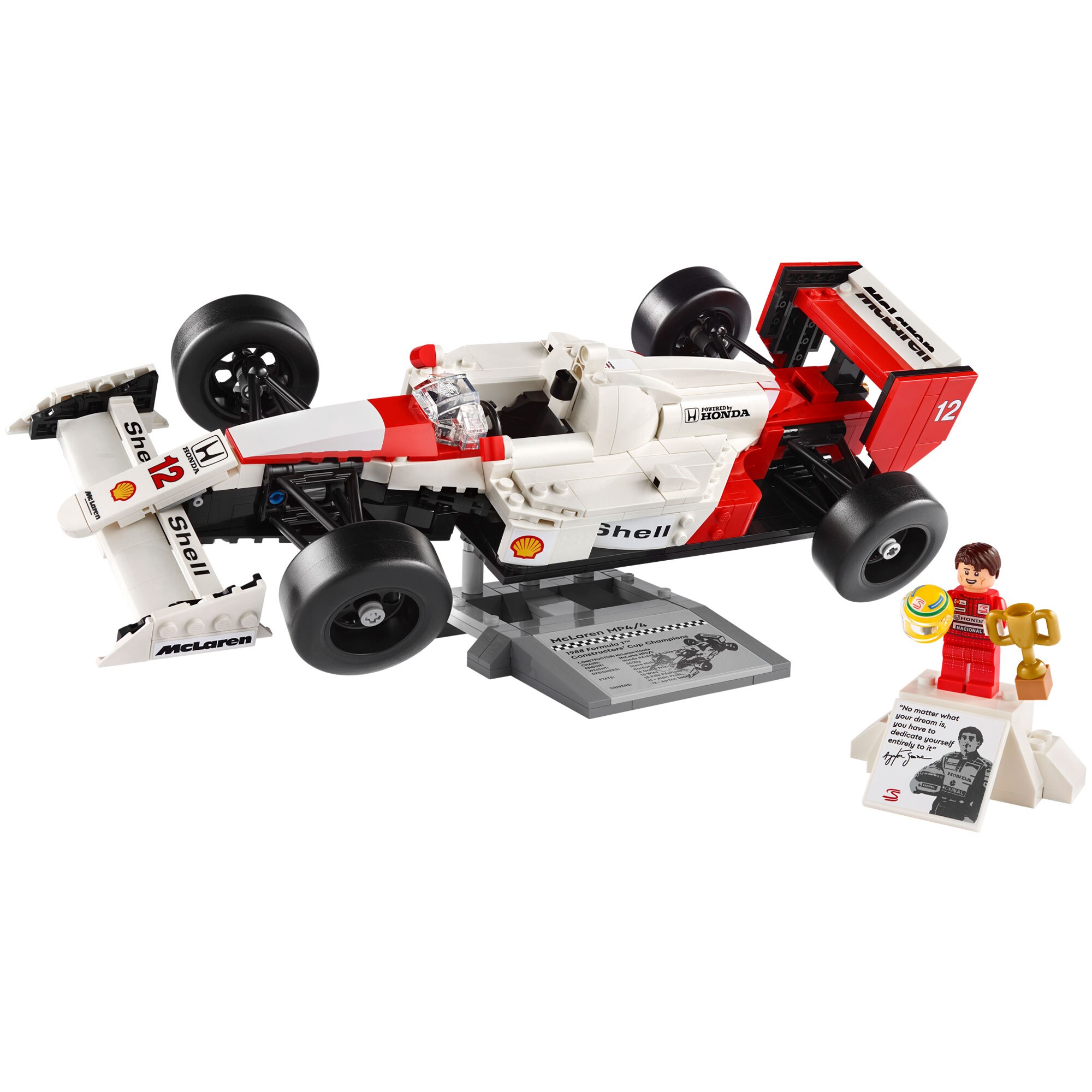 LEGO® Icons McLaren MP4/4 & Ayrton Senna Set 10330