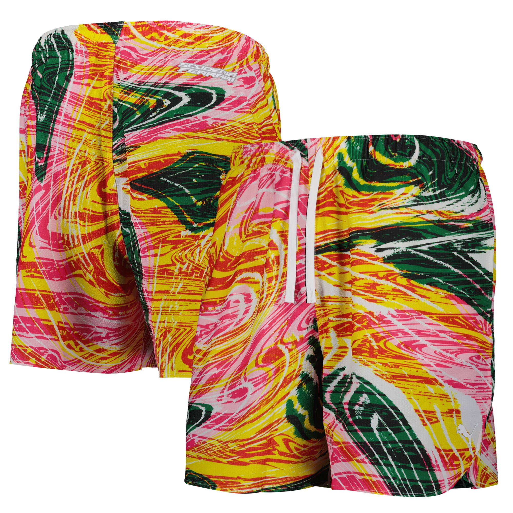 Scuderia Ferrari Race Crew All Over Print Shorts by Puma