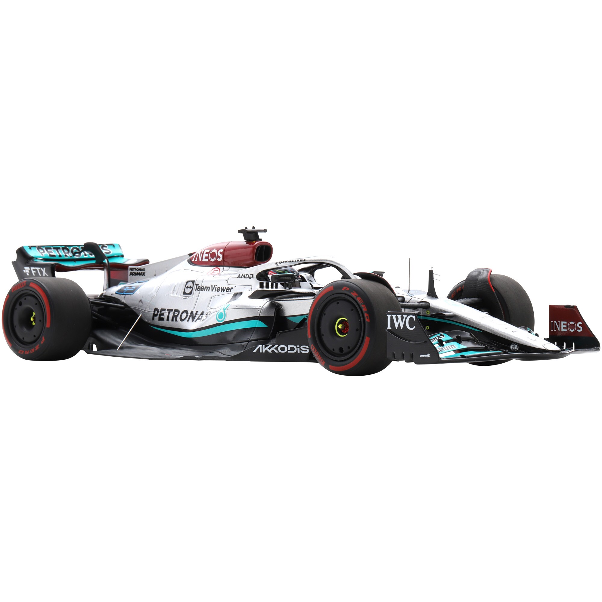 Mercedes AMG Petronas F1 No.44 W13 E Performance 4th Bahrain GP - George Russell 1:18 Model