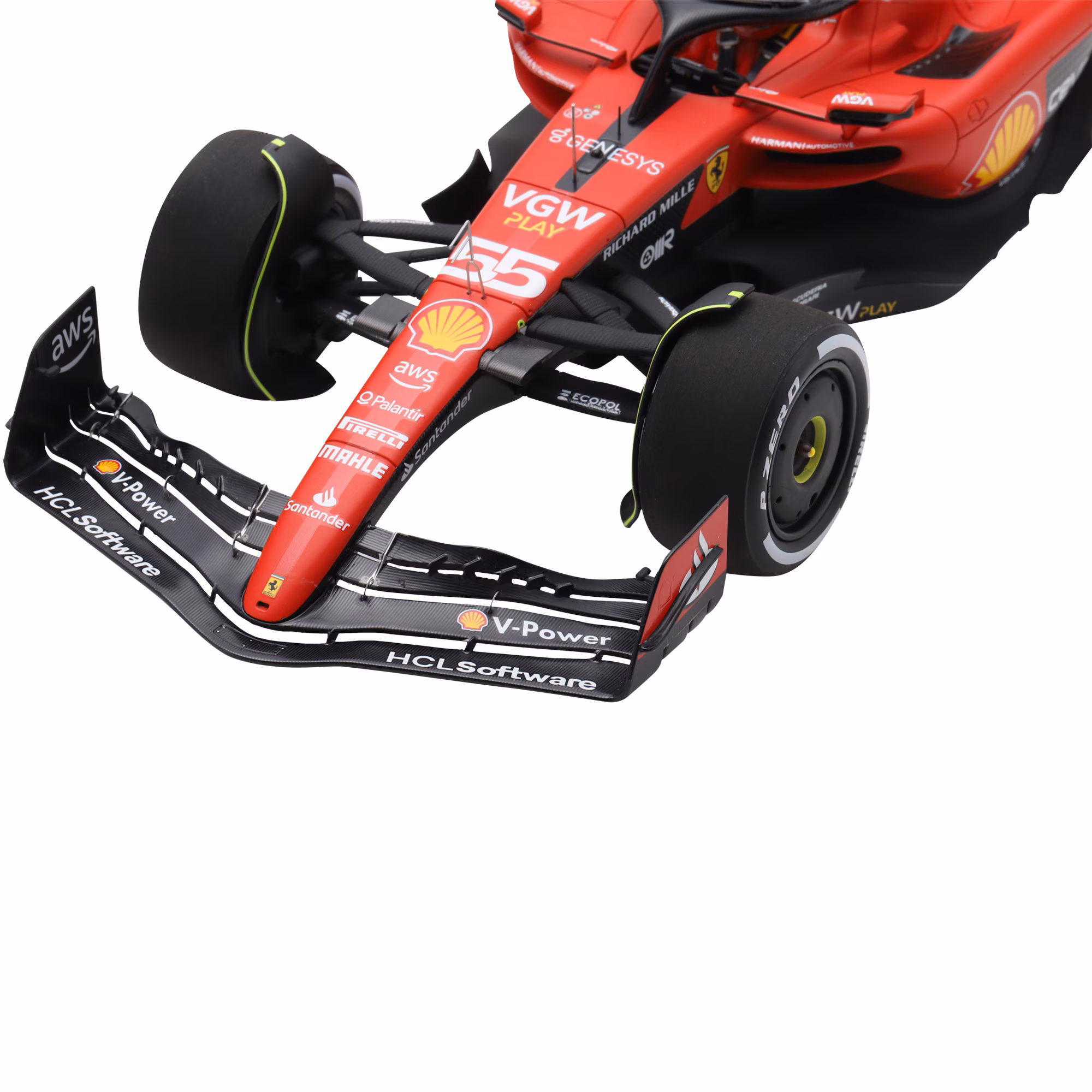Scuderai Ferrari SF23 No.55 Bahrain GP 4th Place - Carlos Sainz 1:18 LookSmart Model