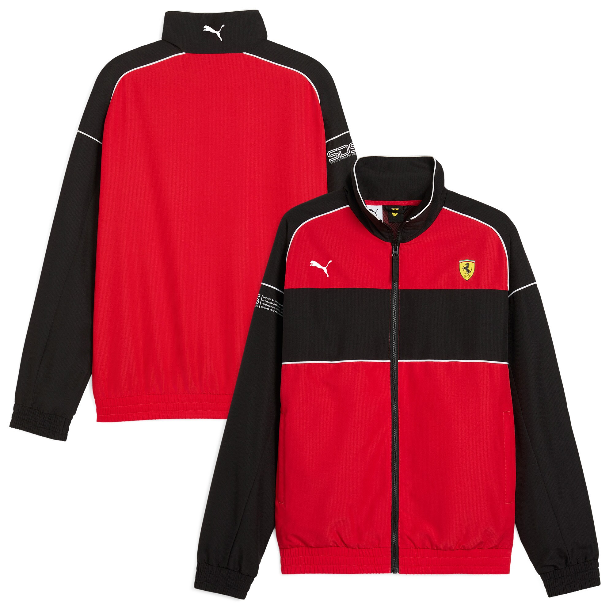 Scuderia Ferrari Race SDS Jacket by Puma - Red