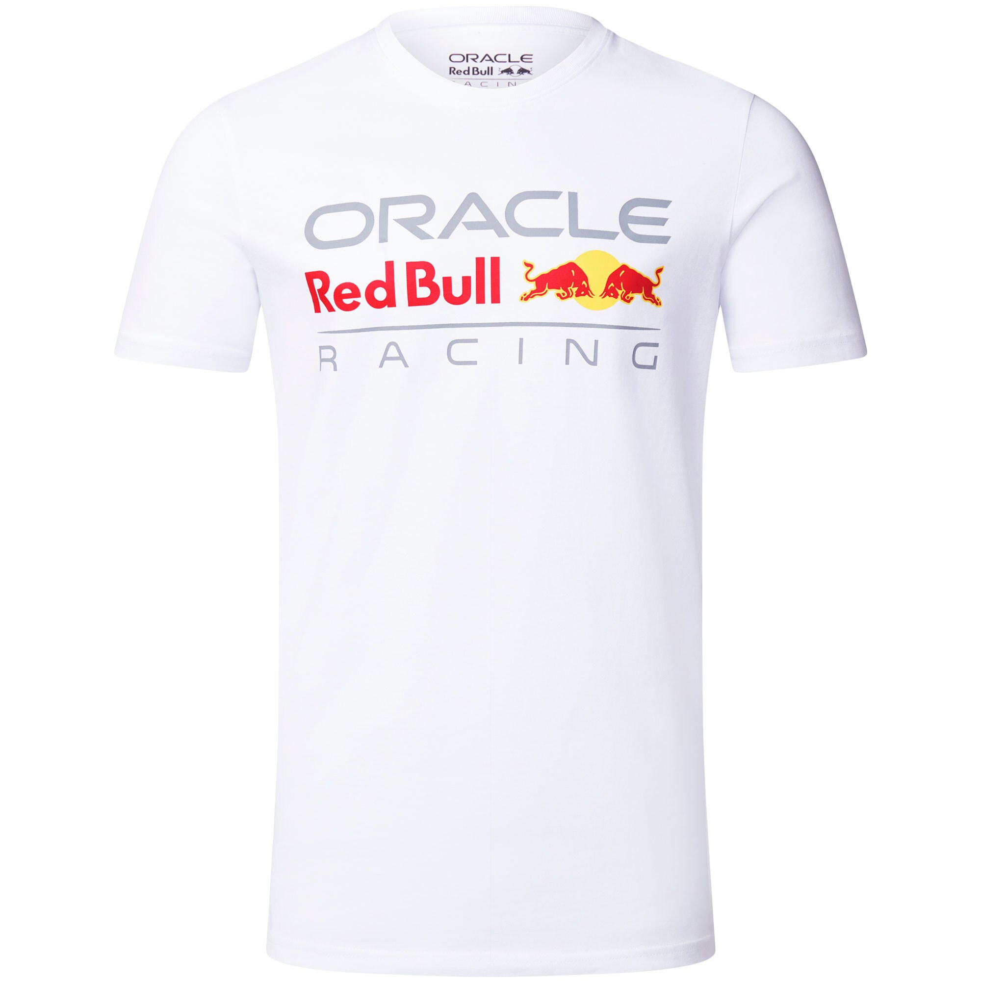 Red Bull Racing Large Logo T-shirt - White - Unisex