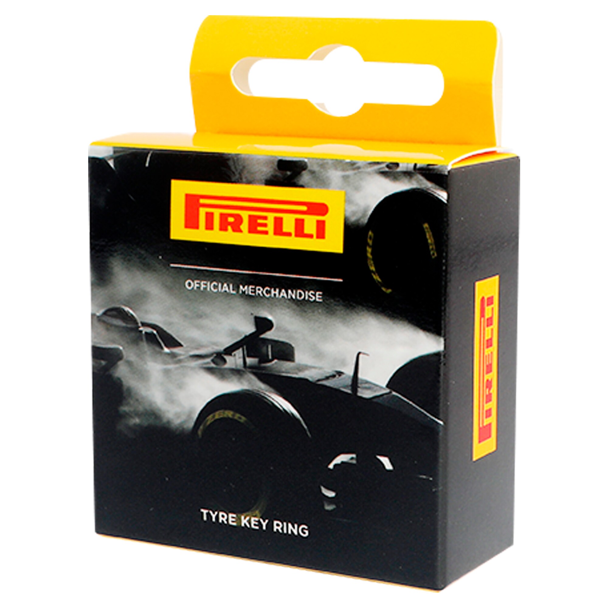 Pirelli Medium Tyre Keyring - Yellow