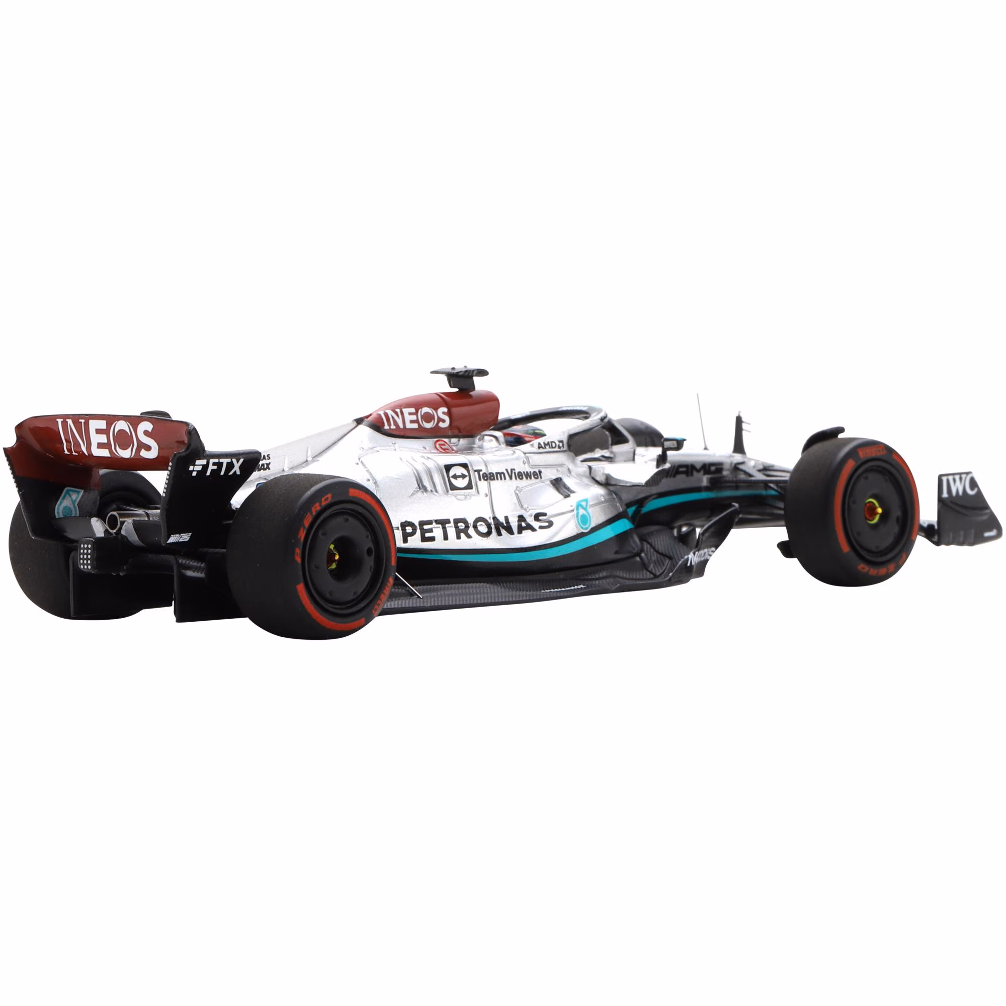 Mercedes AMG Petronas F1 No.63 W13 E Performance 4th Place Bahrain GP - George Russell 1:43 Model