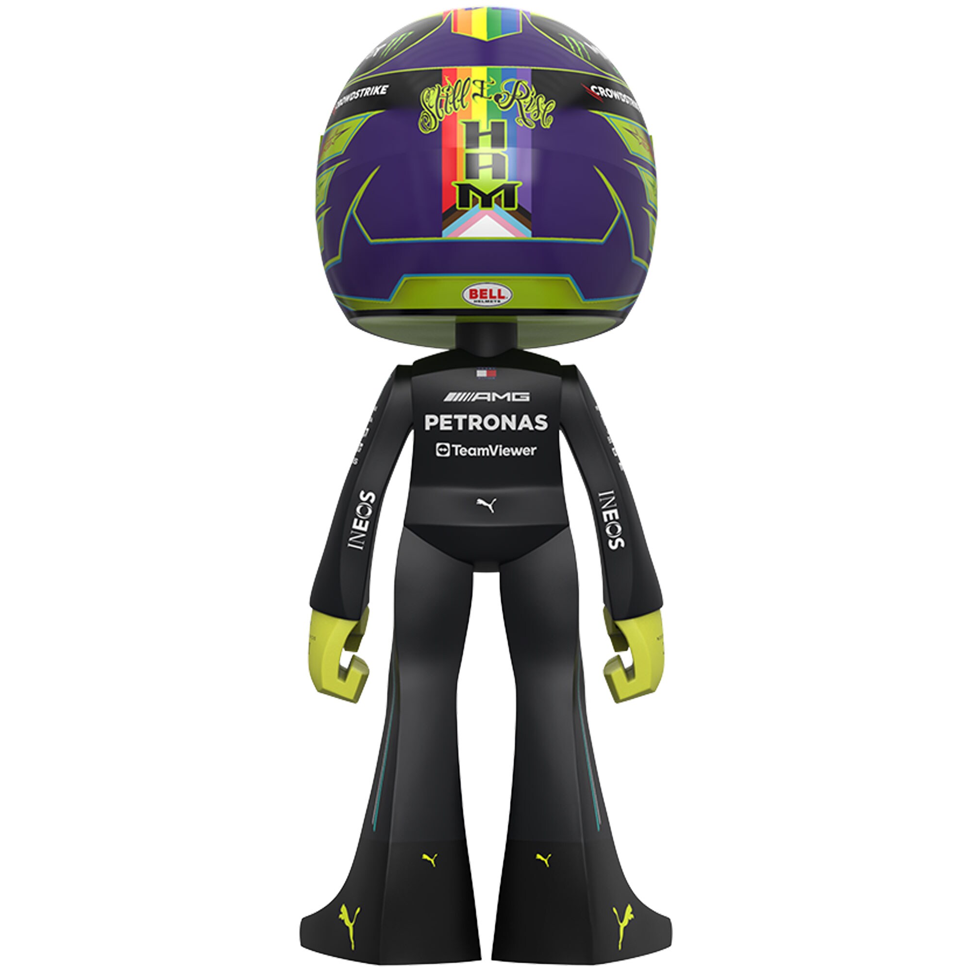 Mercedes Mighty Jaxx 2023 Lewis Hamilton Collectable Figurine