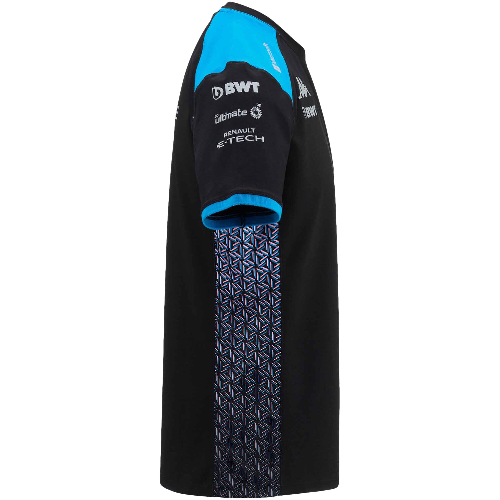 BWT Alpine F1 Team 2023 T-Shirt - Black - Kids