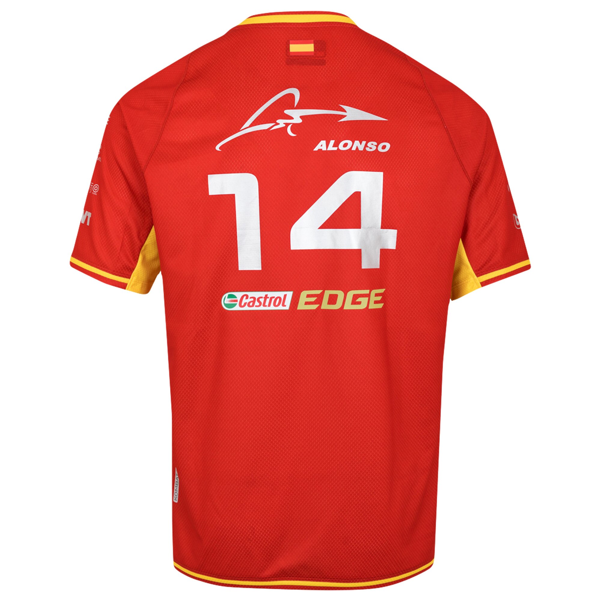 BWT Alpine F1 Team Fernando Alonso 2022 Special Edition Spanish GP Driver T-Shirt