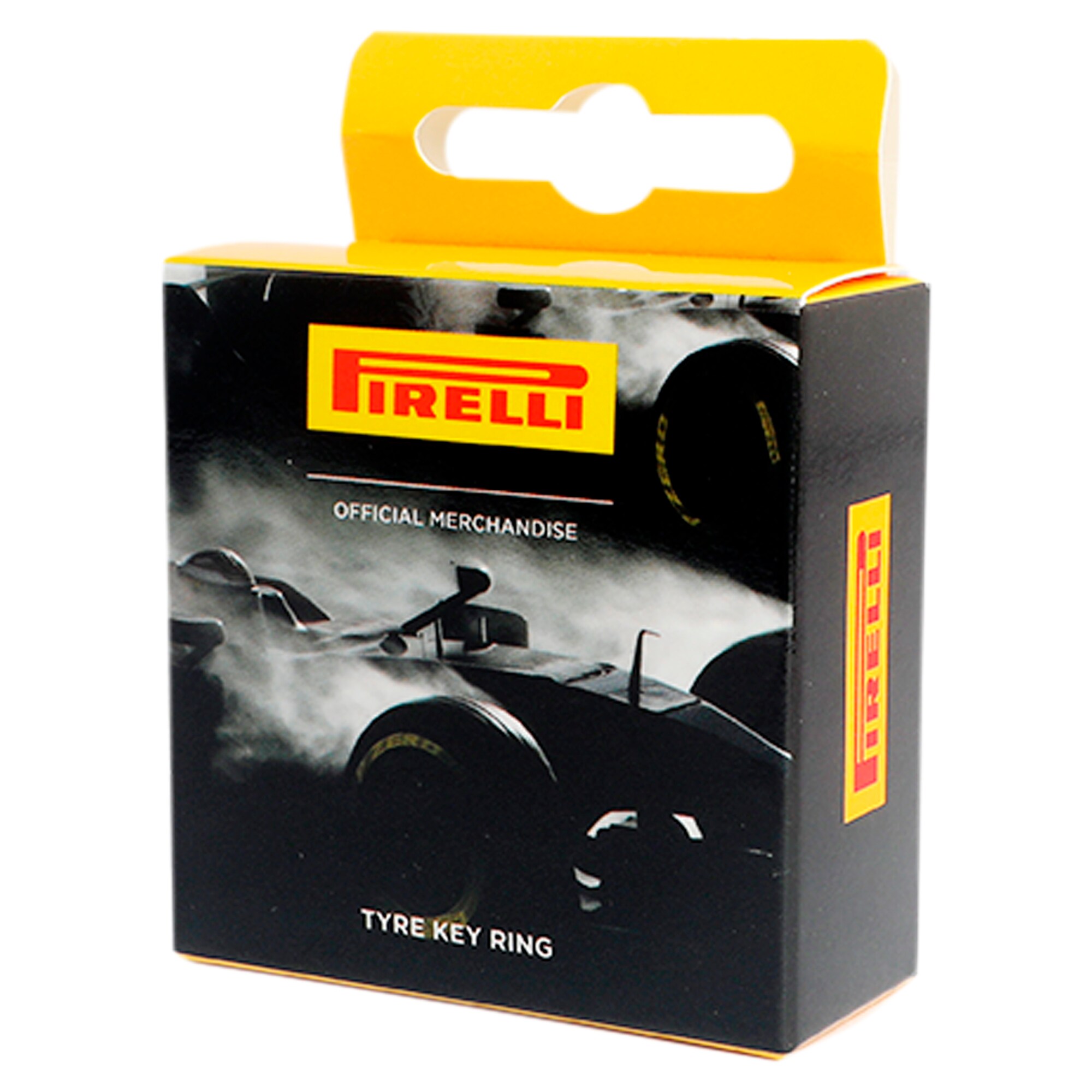 Pirelli Medium Tyre Keyring - Yellow