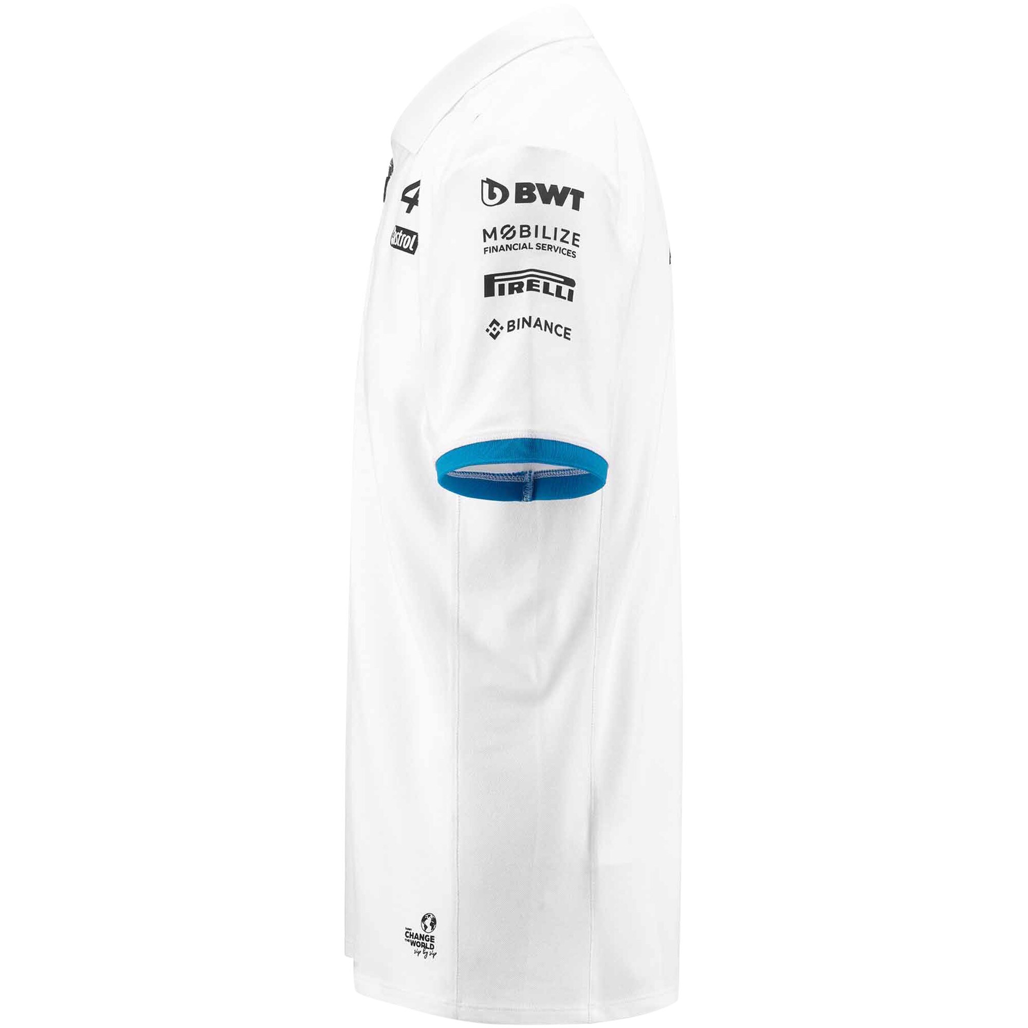 BWT Alpine F1 Team 2023 Polo Shirt - White