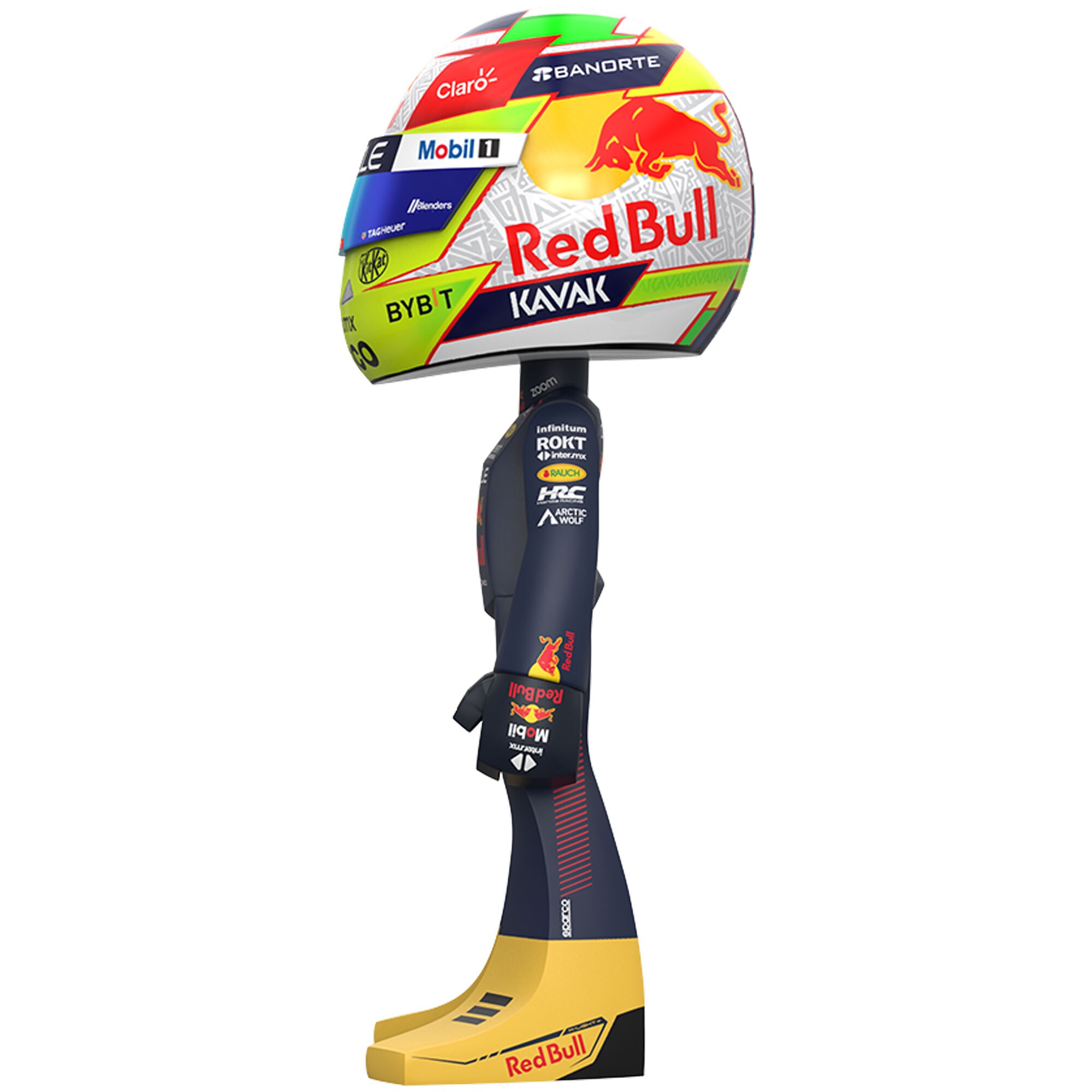 Red Bull Racing Mighty Jaxx 2023 Sergio Perez Collectable Figurine