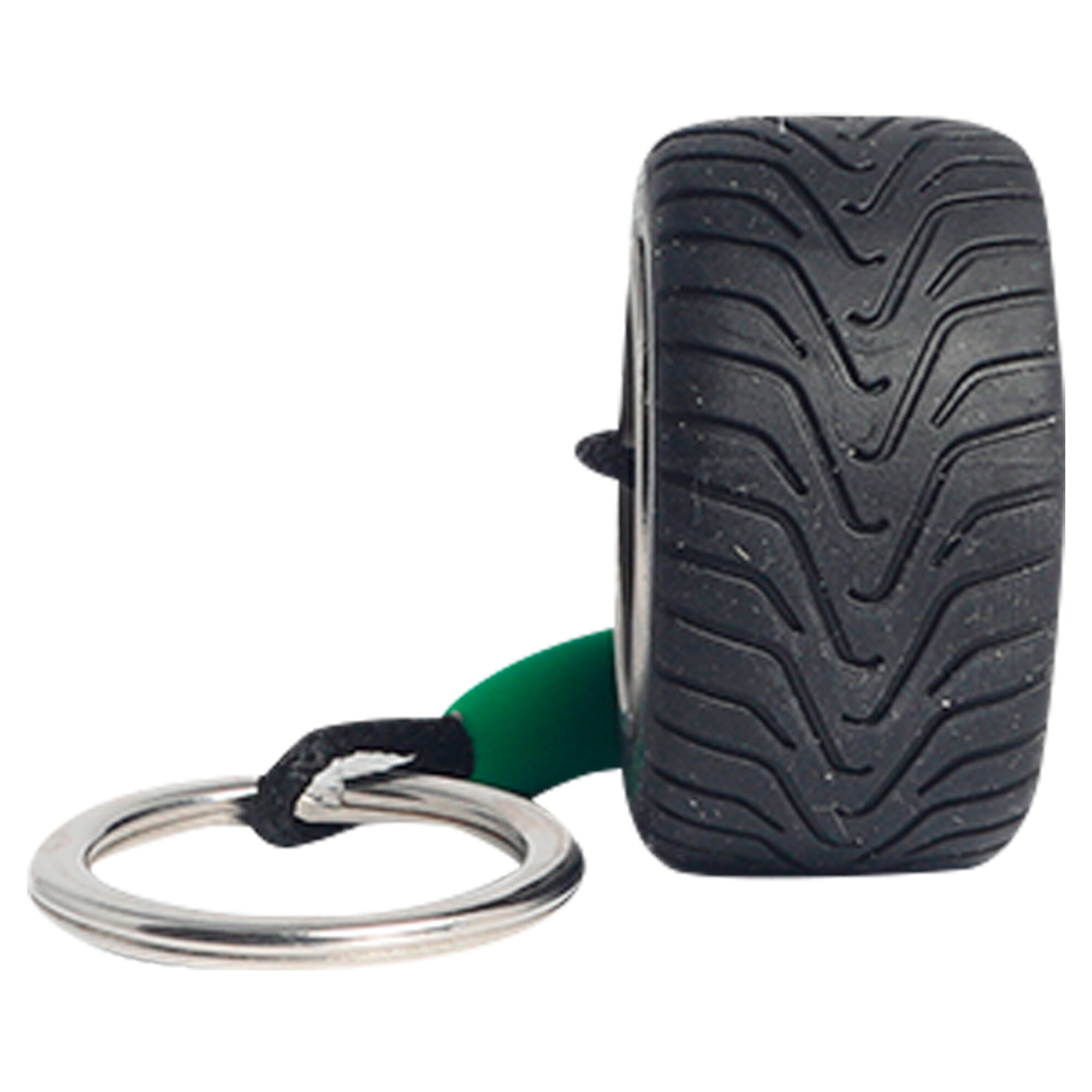 Pirelli Intermediate Tyre Keyring - Green