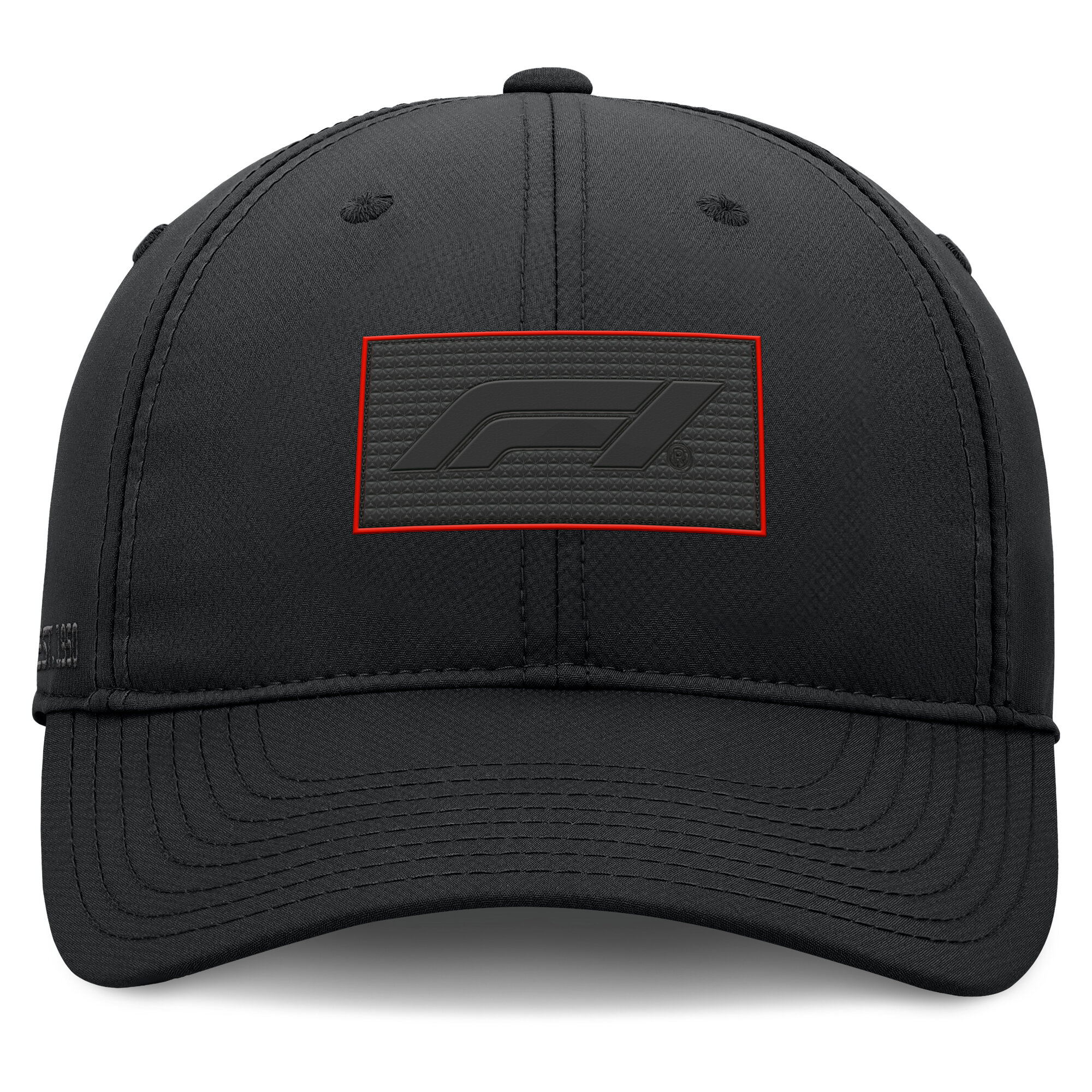 Formula 1 Midnight Structured Adjustable Midcrown Cap - Black - Unisex