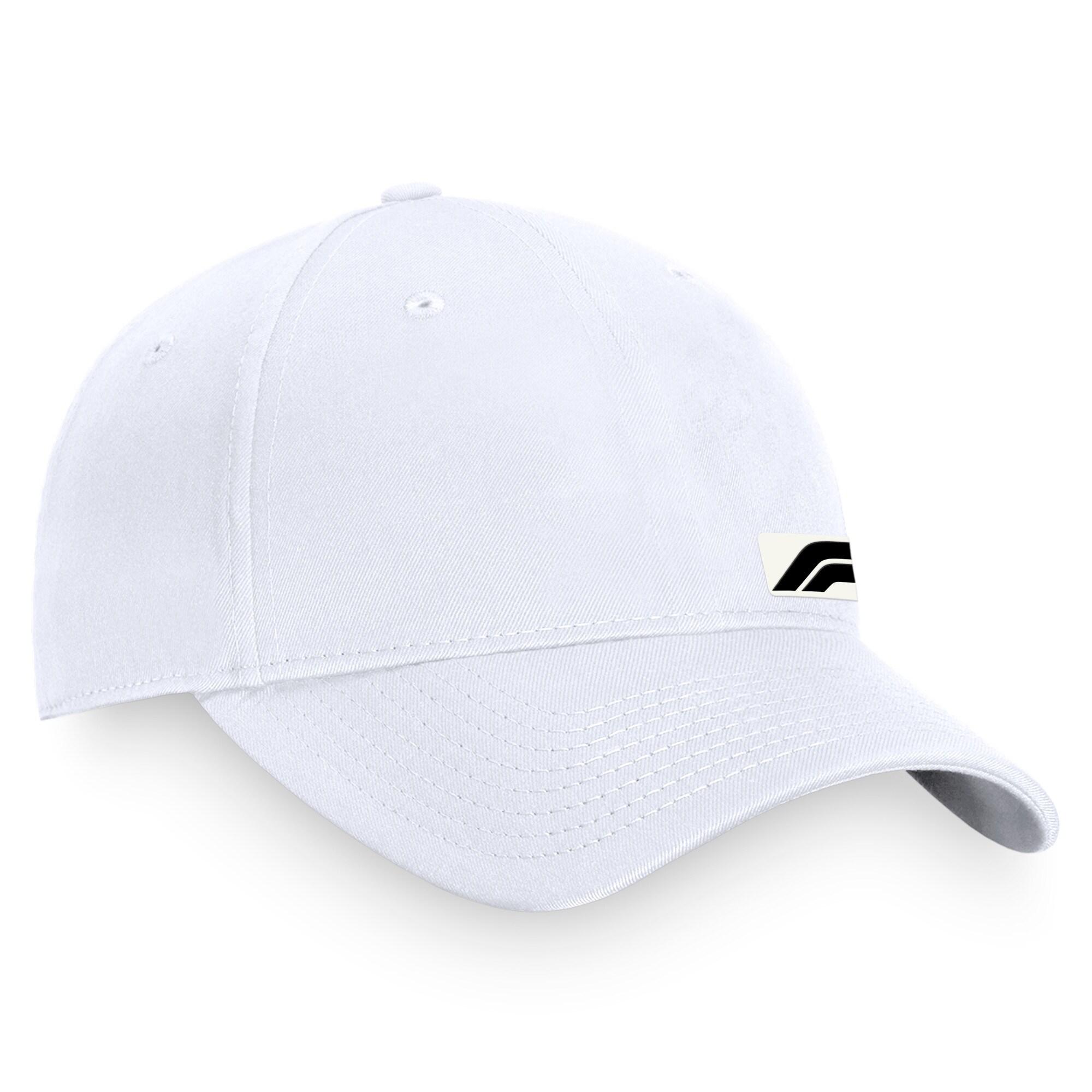 Formula 1 Authentic Pro Road Structured Adjustable Cap - White